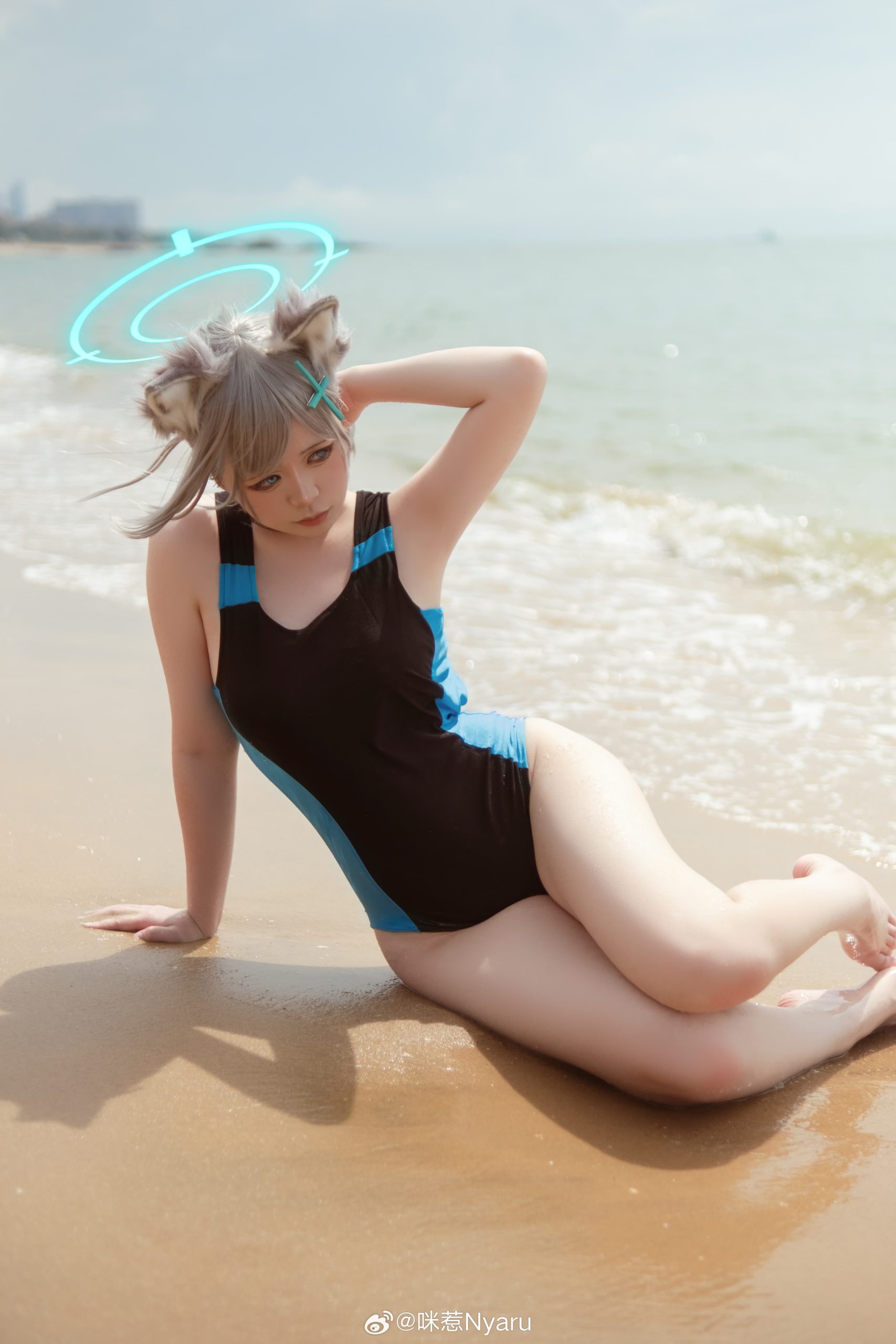 图片[1]-二次元COS分享[COSplay]蔚蓝档案 自从和老师相遇的那个瞬间开始，对我来说，这里也成了有特殊意义的地方。-二次元COS分享次元吧