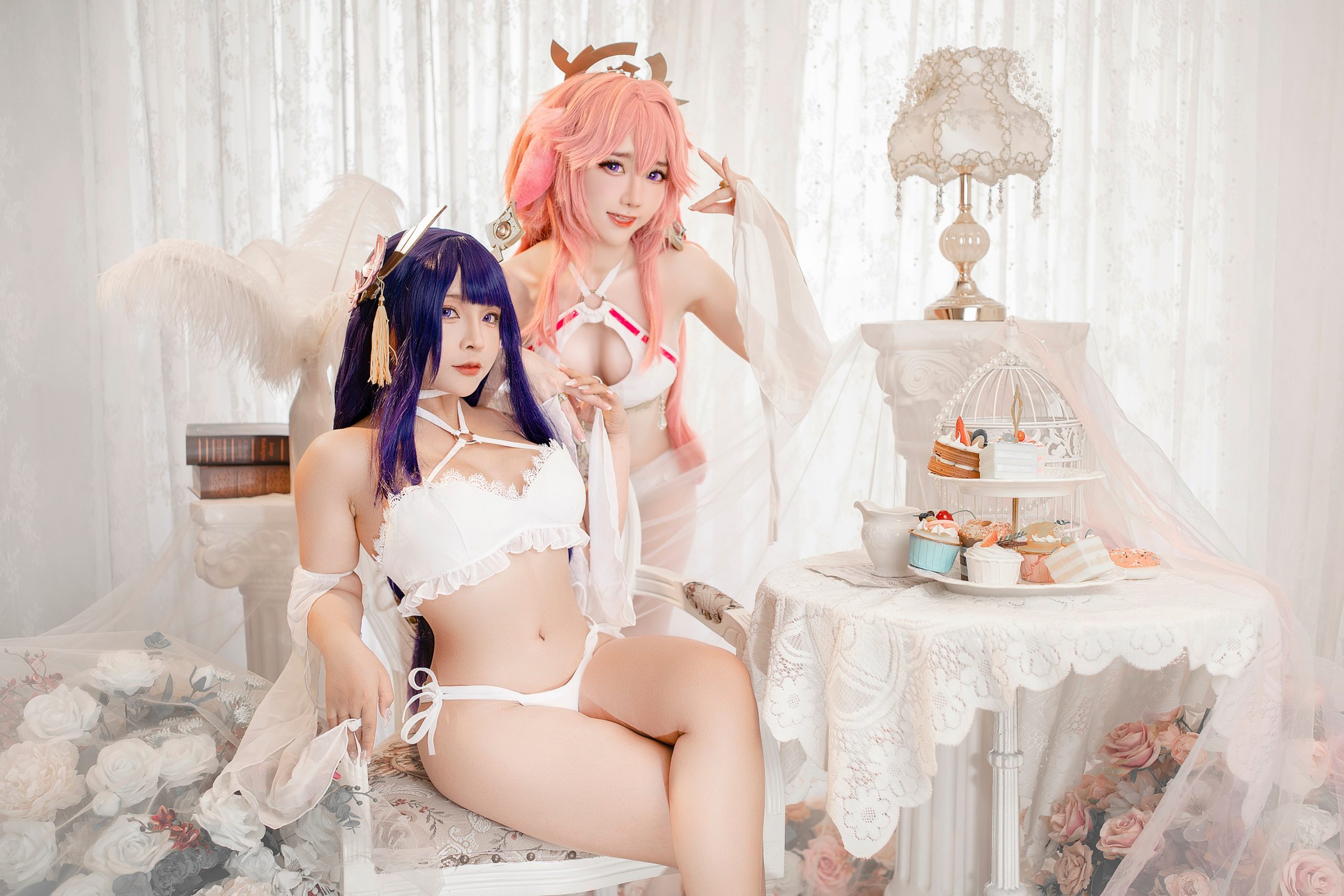 图片[2]-二次元COS分享雷电和八重-二次元COS分享次元吧