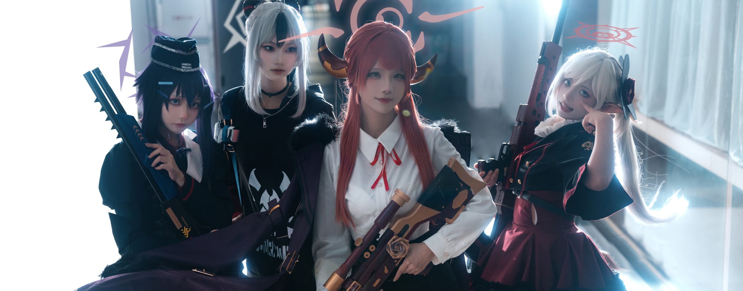 图片[1]-二次元COS分享[COSplay]蔚蓝档案 陆八魔爱露 河野华-二次元COS分享次元吧