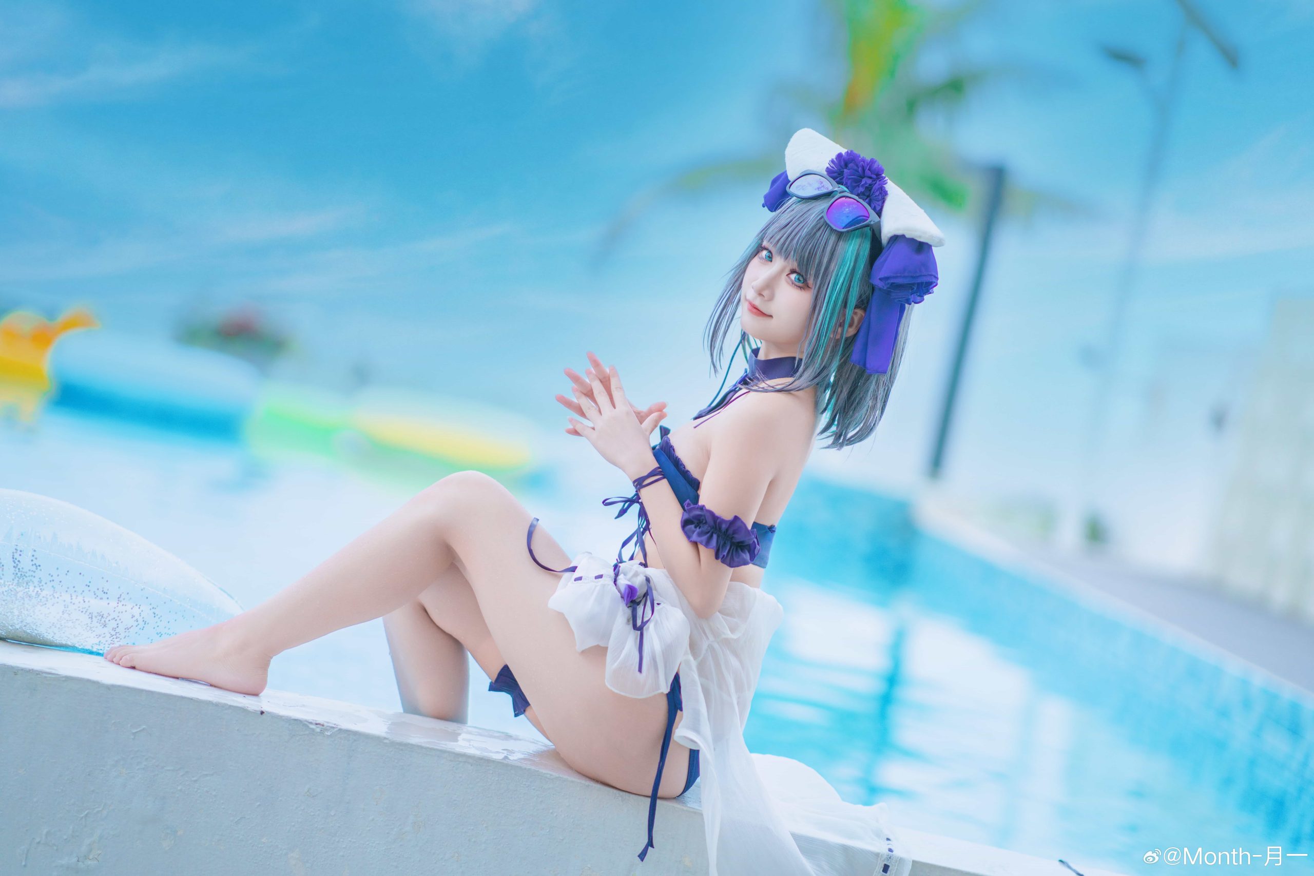 图片[2]-二次元COS分享[cosplay]亲爱的，打起精神了吗？好，那么就开始今天甜蜜的海滩约会吧！-二次元COS分享次元吧