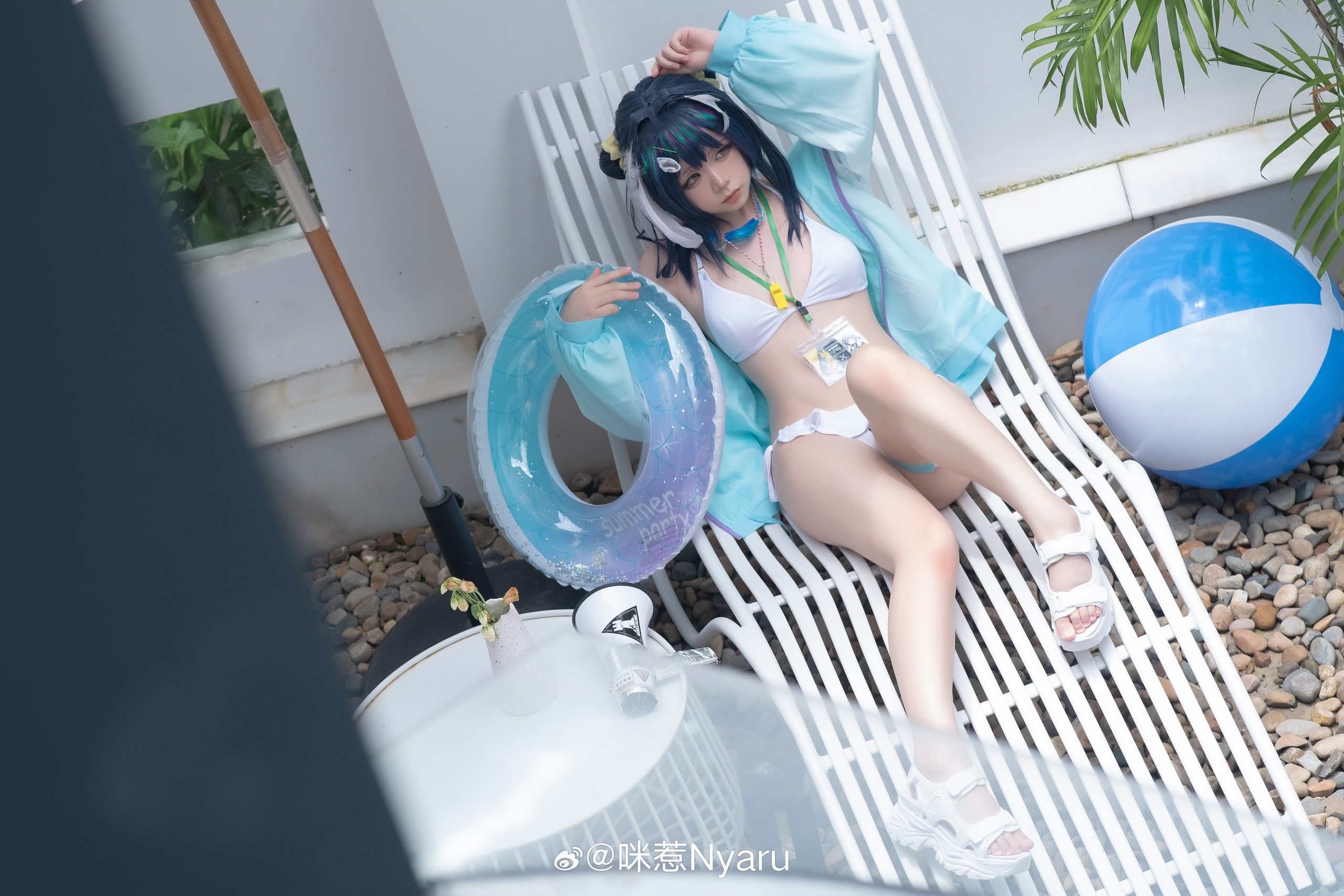 图片[4]-二次元COS分享[COSplay]和博士一起去游泳？好哦。-二次元COS分享次元吧