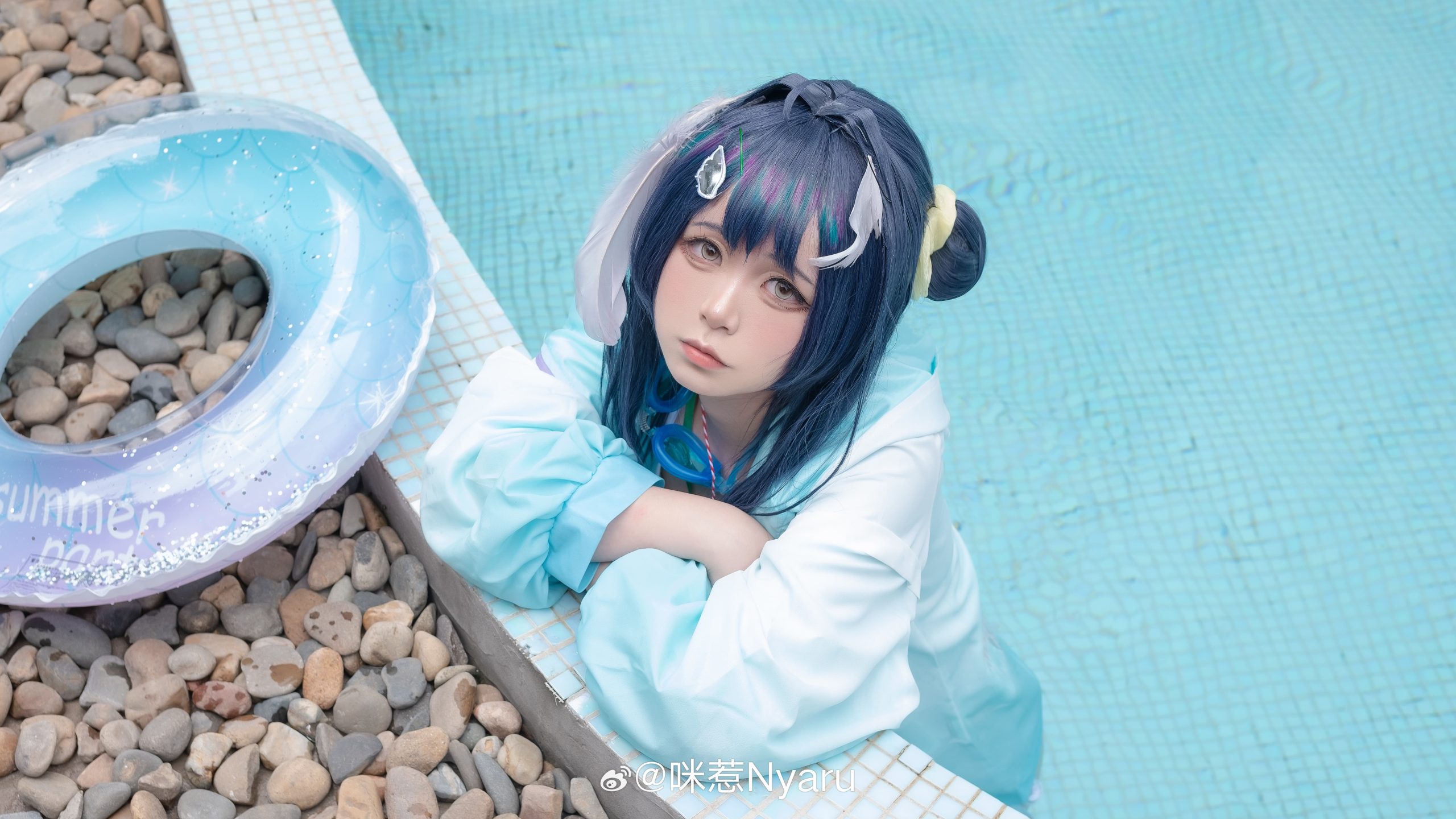 图片[10]-二次元COS分享[COSplay]和博士一起去游泳？好哦。-二次元COS分享次元吧