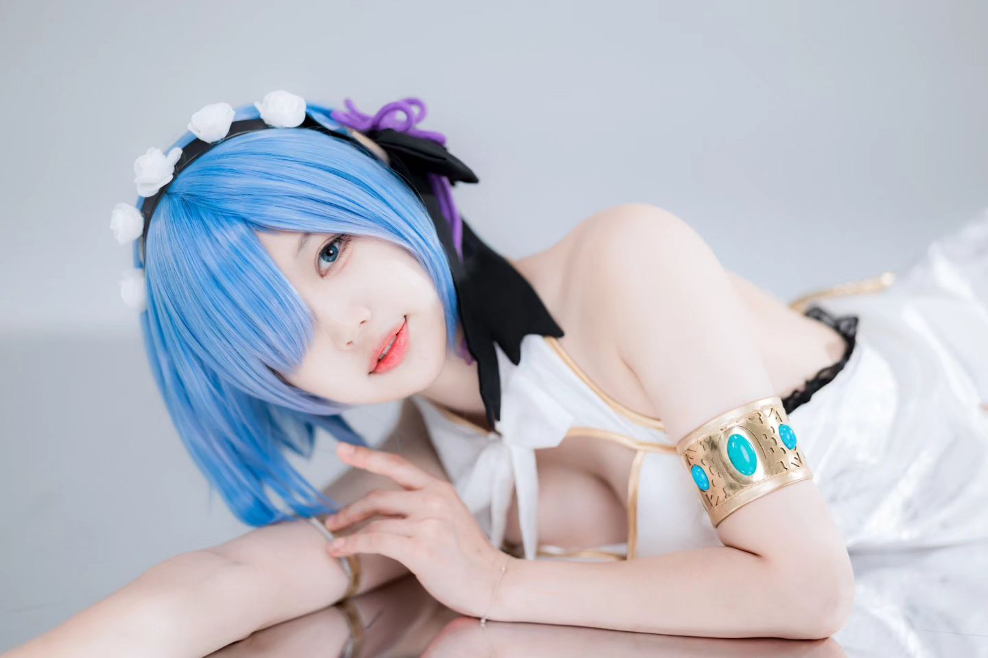 图片[1]-二次元COS分享[COSPlay]雷姆旗袍-二次元COS分享次元吧