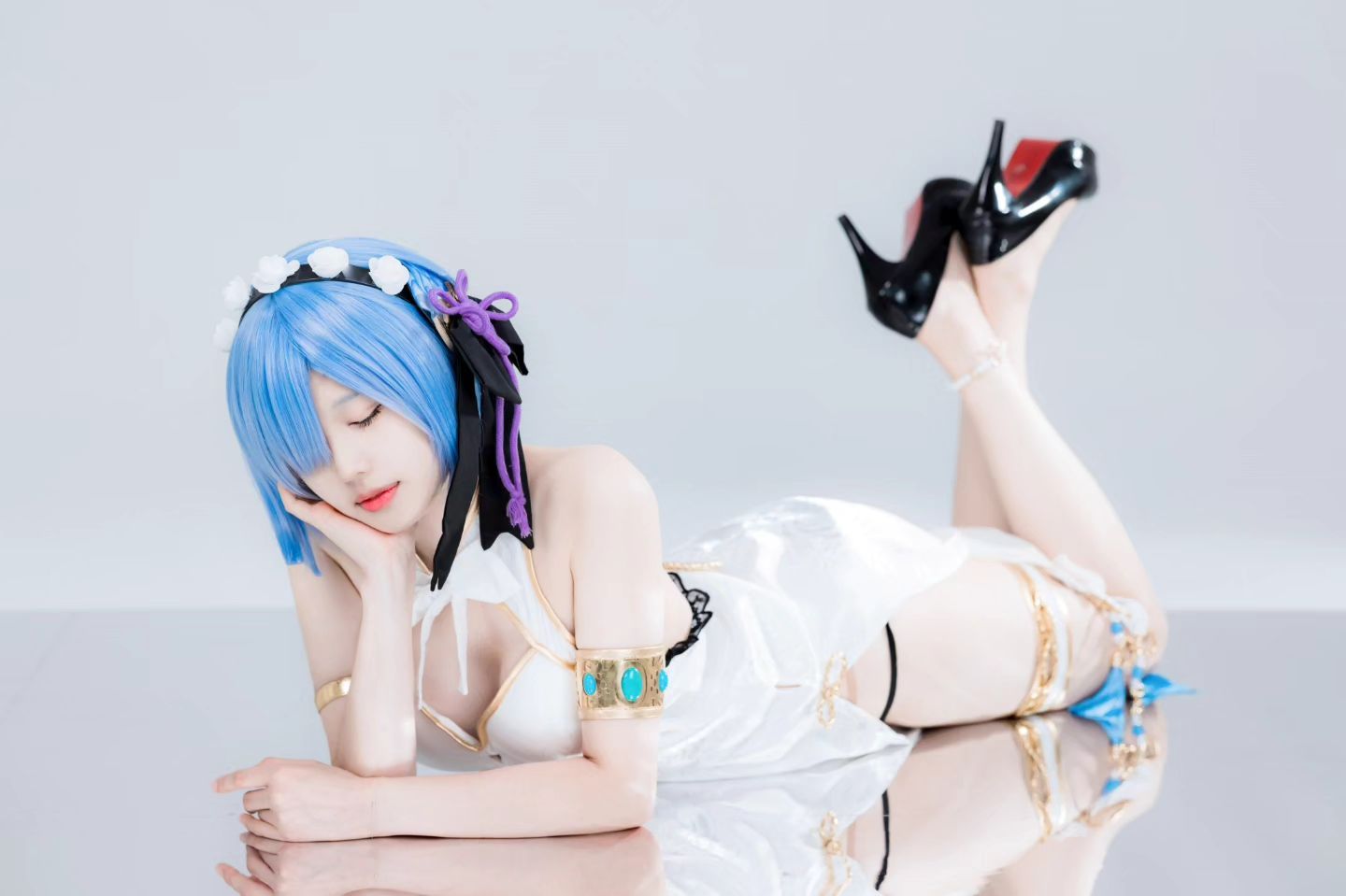 图片[2]-二次元COS分享[COSPlay]雷姆旗袍-二次元COS分享次元吧