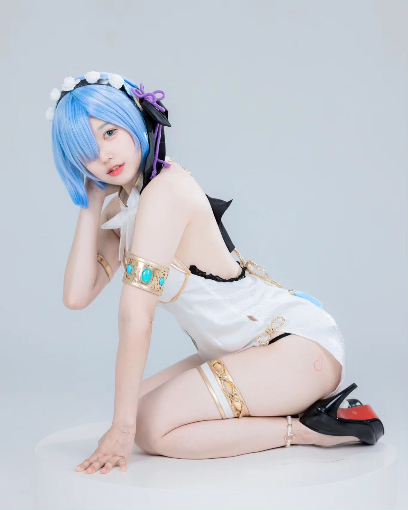 图片[4]-二次元COS分享[COSPlay]雷姆旗袍-二次元COS分享次元吧