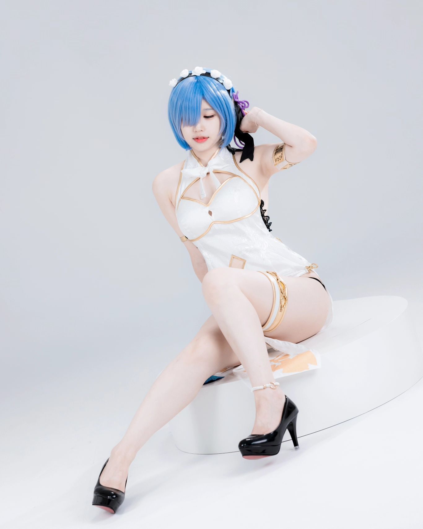 图片[3]-二次元COS分享[COSPlay]雷姆旗袍-二次元COS分享次元吧