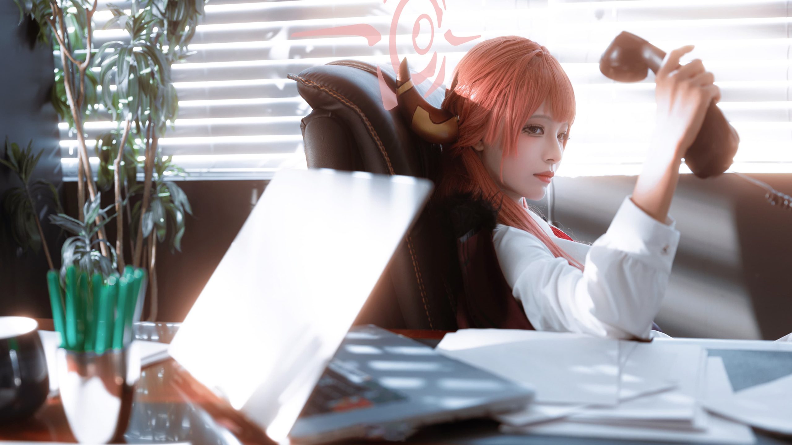 图片[3]-二次元COS分享[COSplay]蔚蓝档案 陆八魔爱露 河野华-二次元COS分享次元吧