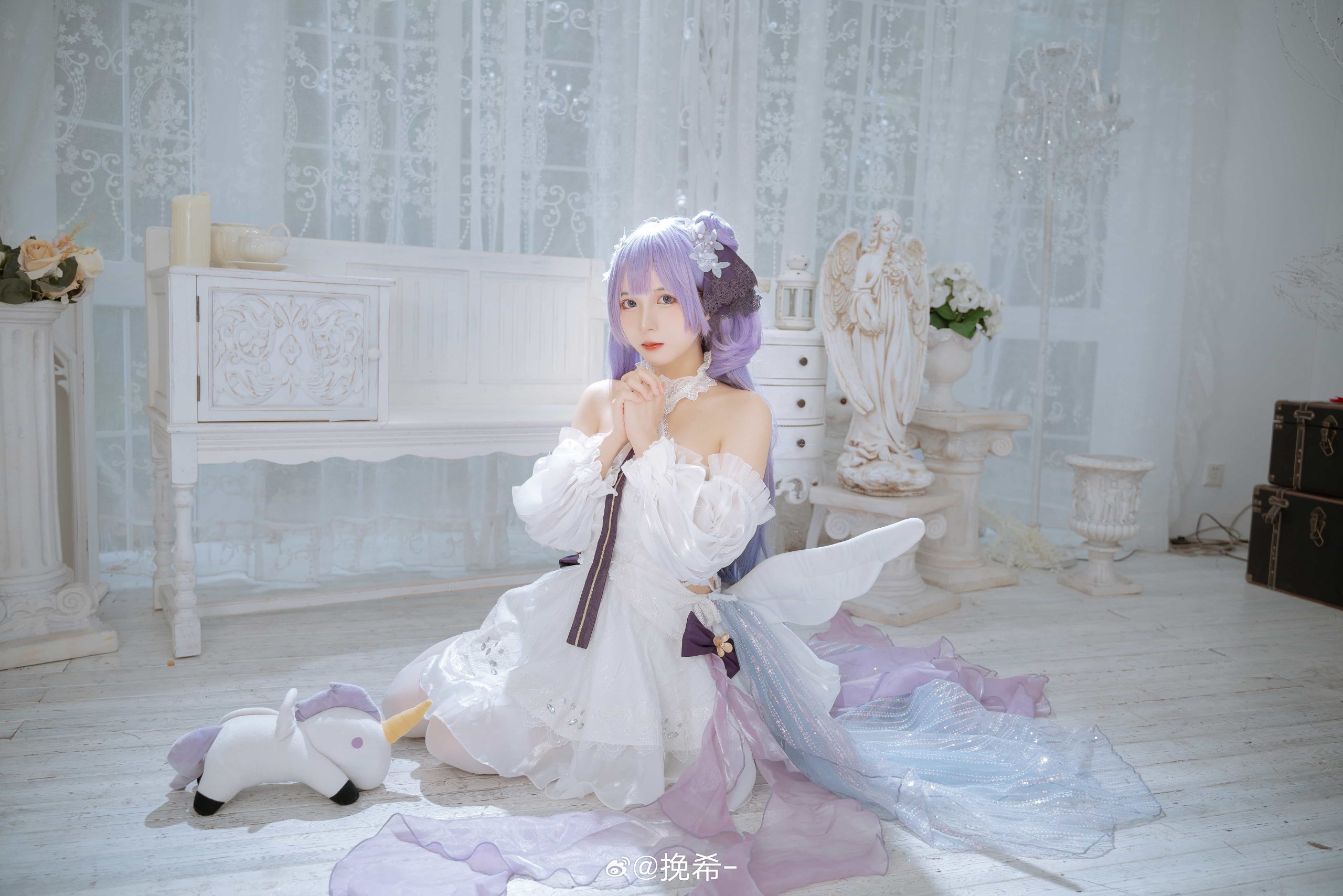 图片[1]-二次元COS分享[COSPlay]独角兽 改造完成了… 这样就能帮上哥哥，还有大家更多的忙了…！-二次元COS分享次元吧