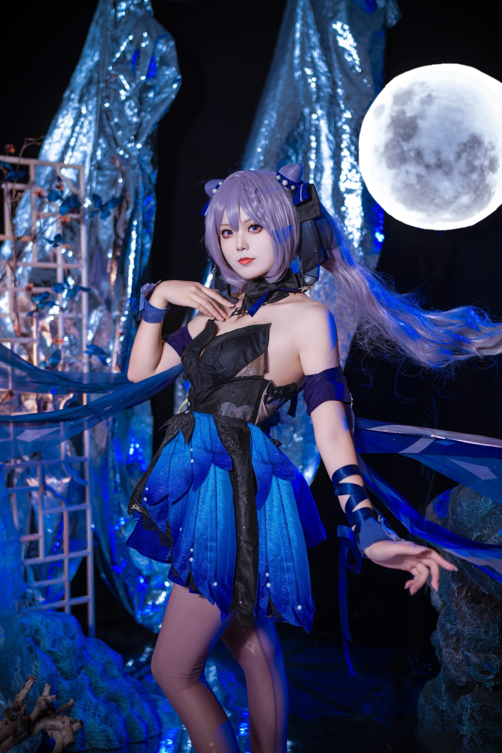 图片[9]-二次元COS分享[COSPlay]🦋刻晴霓裾翩跹🦋-二次元COS分享次元吧