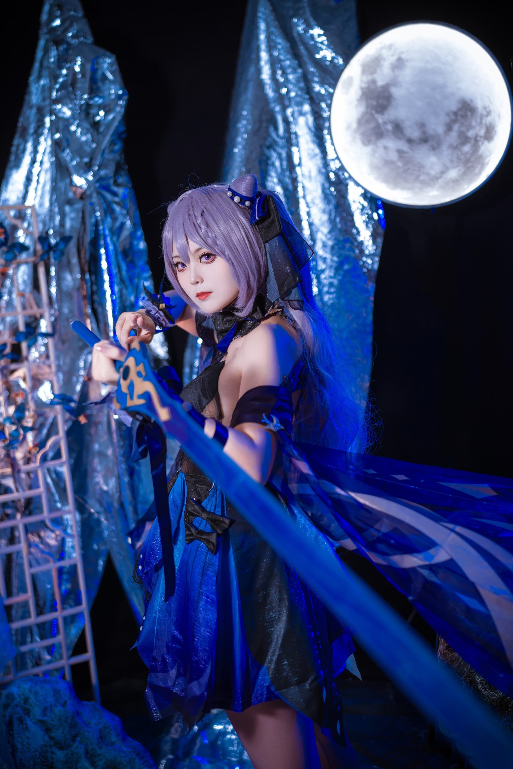 图片[5]-二次元COS分享[COSPlay]🦋刻晴霓裾翩跹🦋-二次元COS分享次元吧