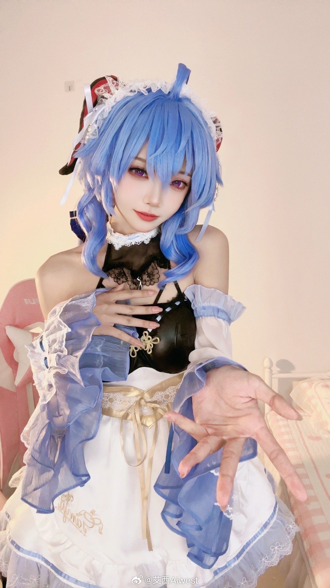 图片[7]-二次元COS分享[COSPlay]一份甘雨女仆的自拍~ ​​​-二次元COS分享次元吧