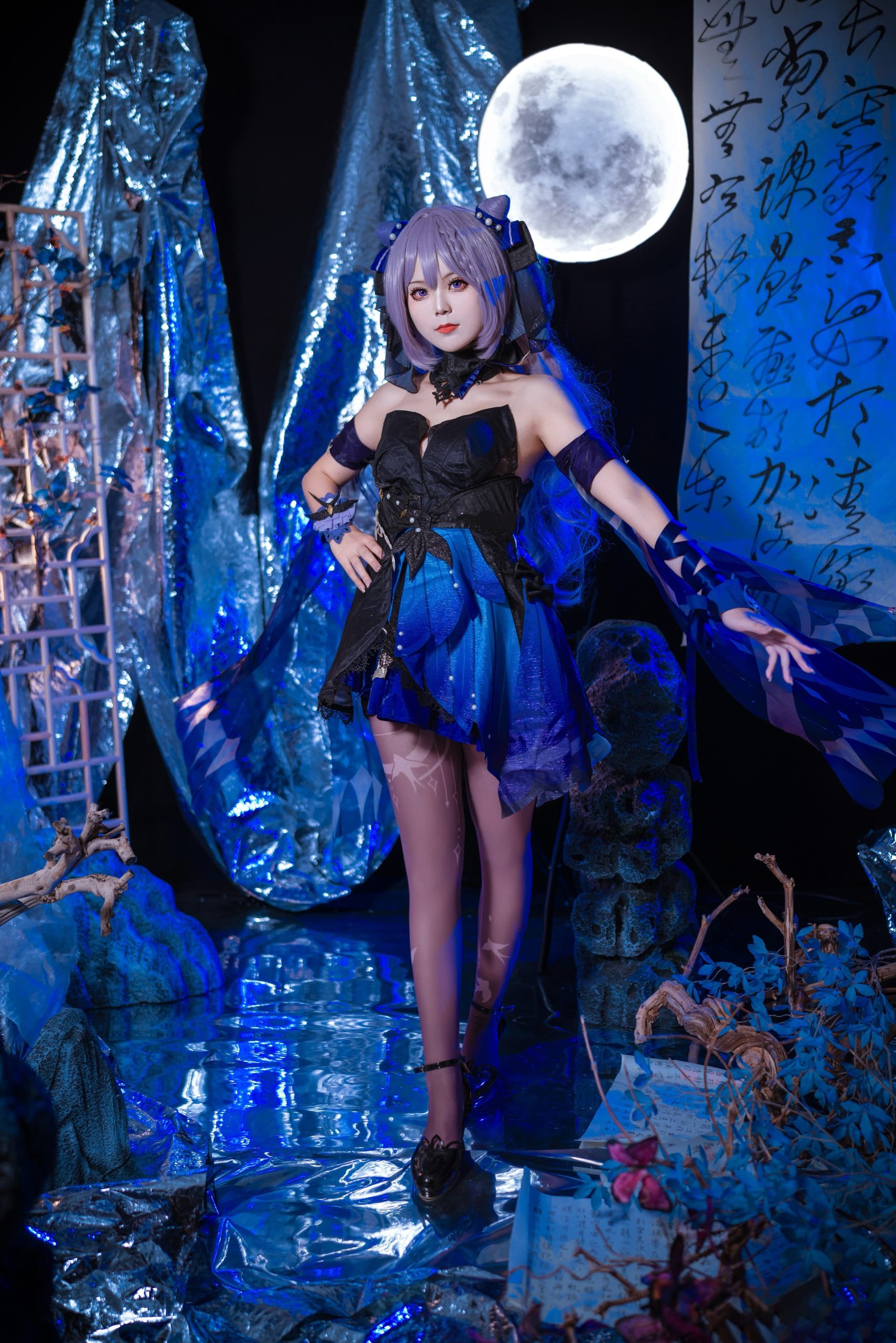 图片[10]-二次元COS分享[COSPlay]🦋刻晴霓裾翩跹🦋-二次元COS分享次元吧