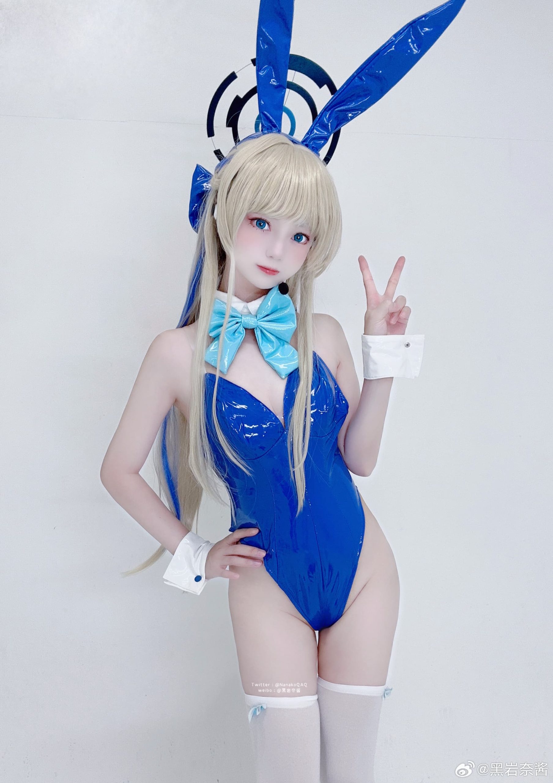 图片[1]-二次元COS分享[COSplay]碧蓝档案 模仿兔子我也会一点喔-二次元COS分享次元吧