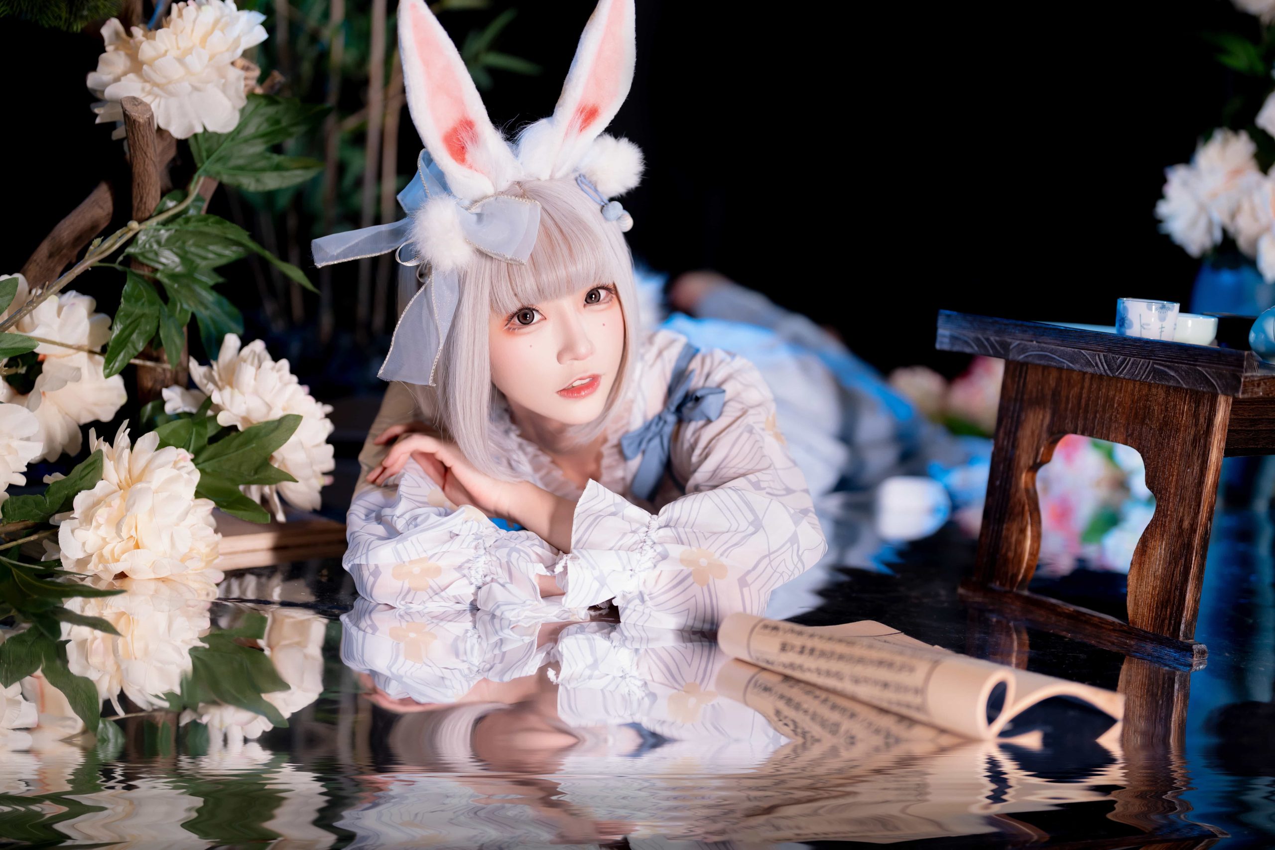 图片[3]-二次元COS分享[COSplay]桂花枝下玉兔蜷  又是一轮明月圆-二次元COS分享次元吧