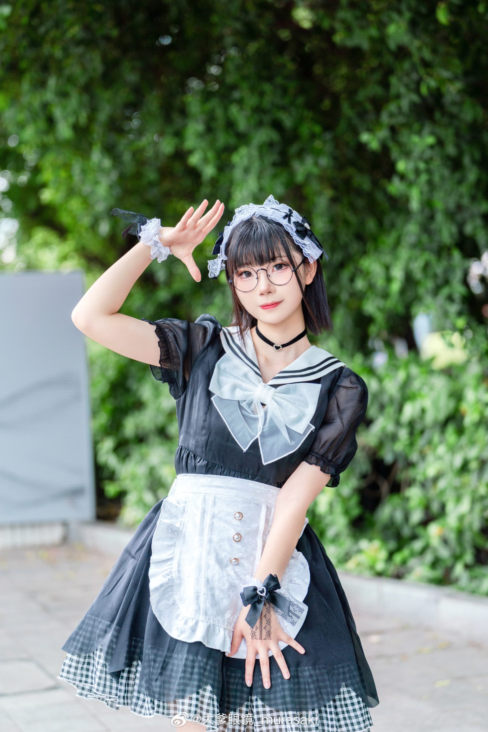 图片[1]-二次元COS分享[COSplay]黑丝女仆-二次元COS分享次元吧