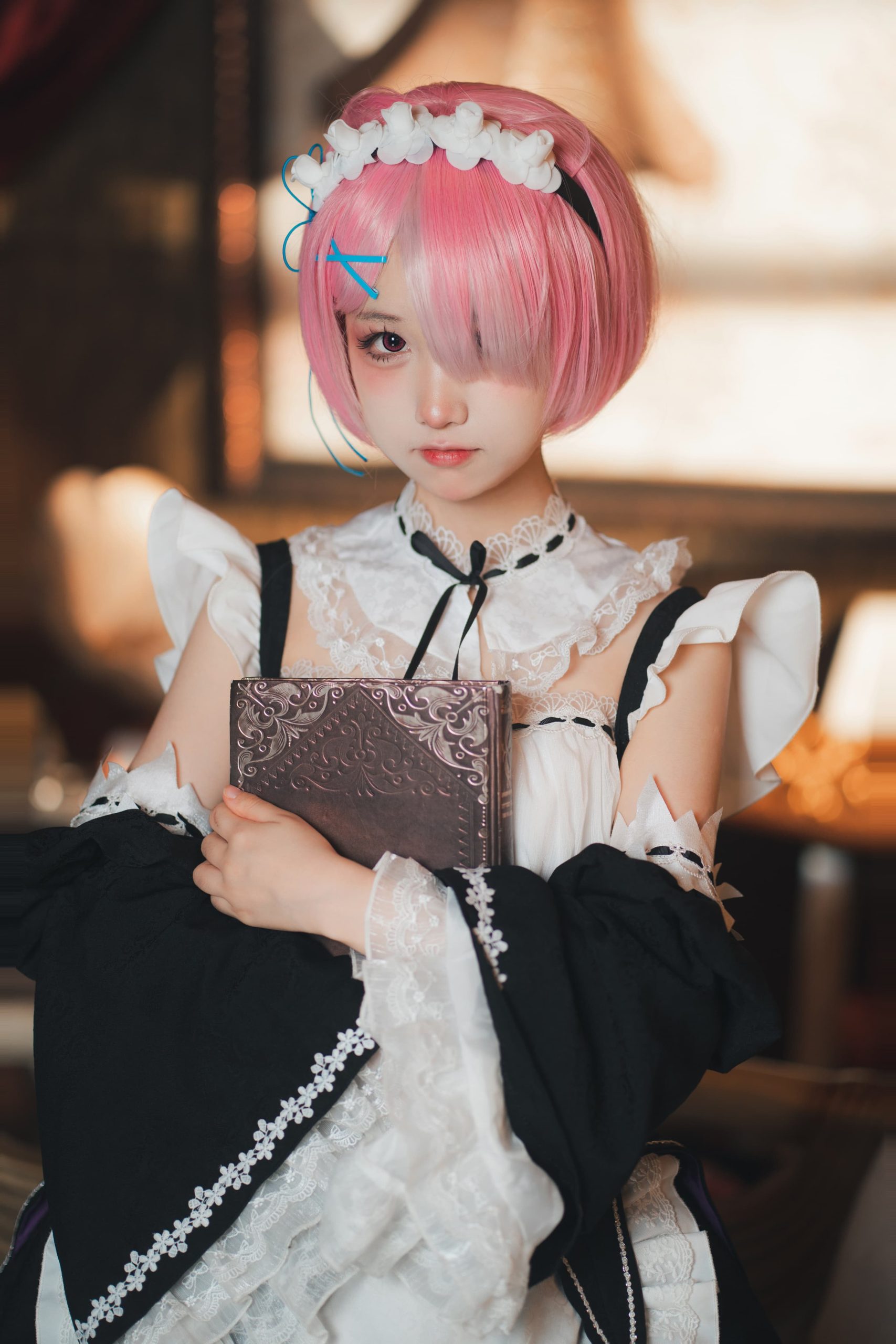 图片[2]-二次元COS分享[COSplay]拉姆已经足够可爱了,再可爱的话世界就有危险了！-二次元COS分享次元吧