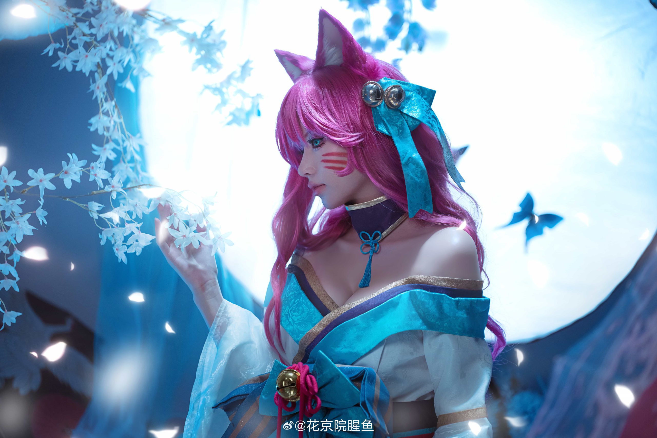 图片[1]-二次元COS分享[COSplay]英雄联盟 阿狸灵魂莲华皮肤-二次元COS分享次元吧