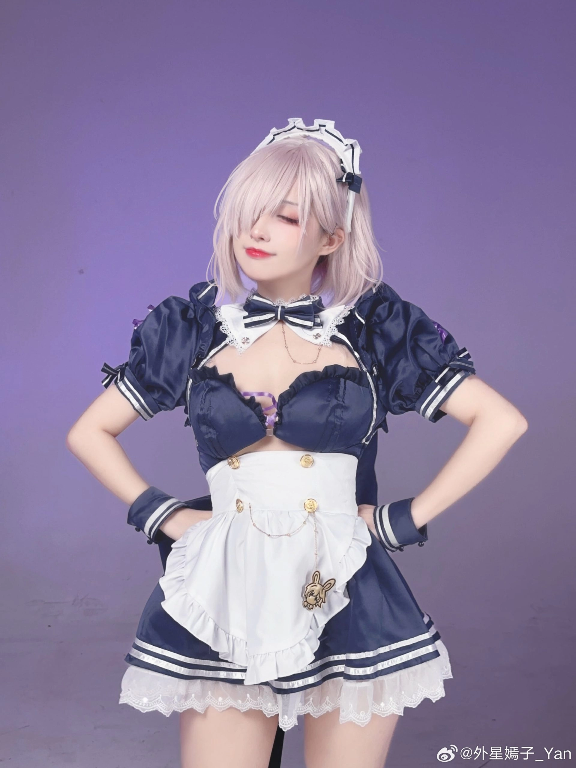 图片[5]-二次元COS分享[COSplay]玛修 女仆-二次元COS分享次元吧