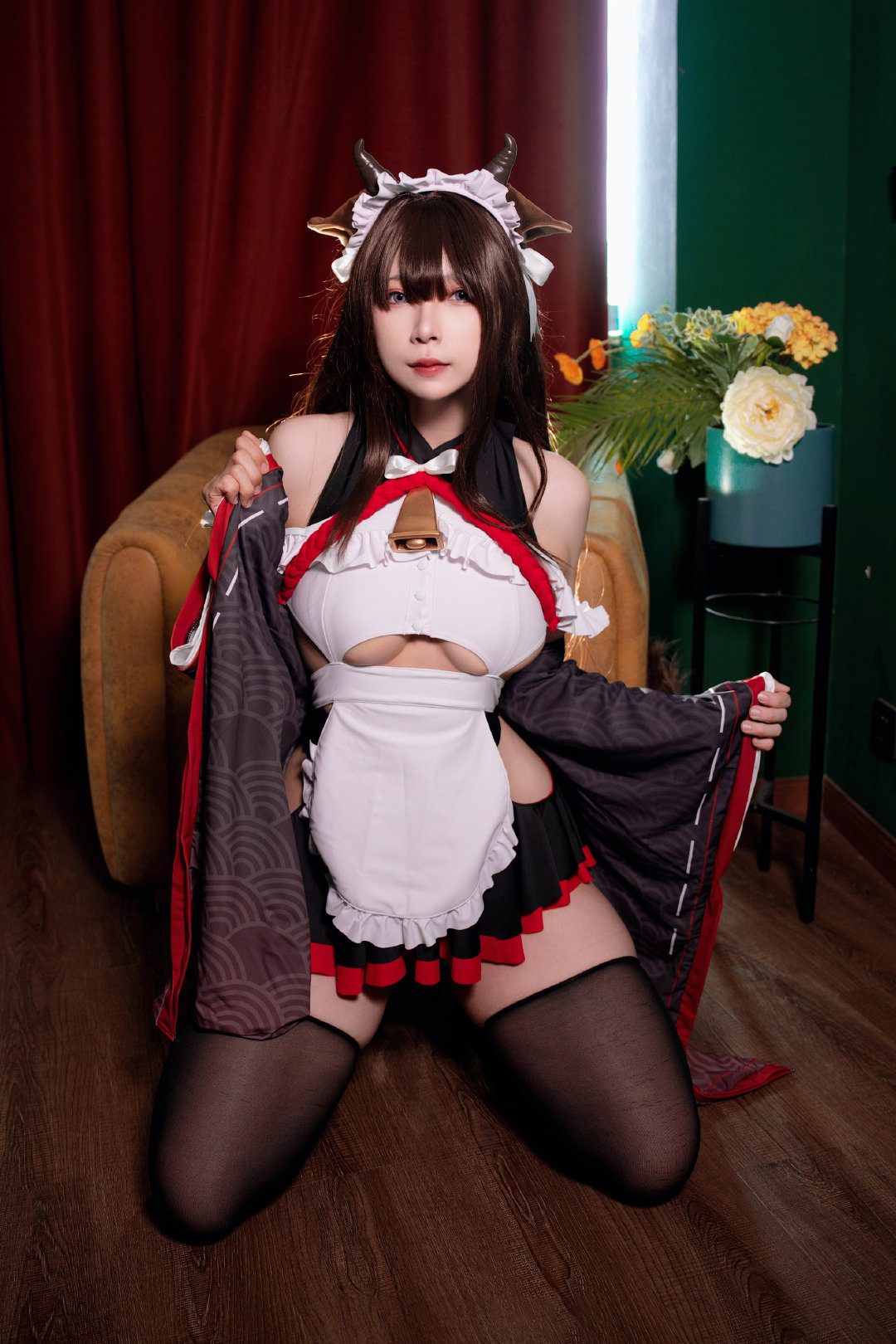 图片[6]-二次元COS分享[COSPlay]碧蓝航线 女仆小姐的工作比想象的难好多……-二次元COS分享次元吧