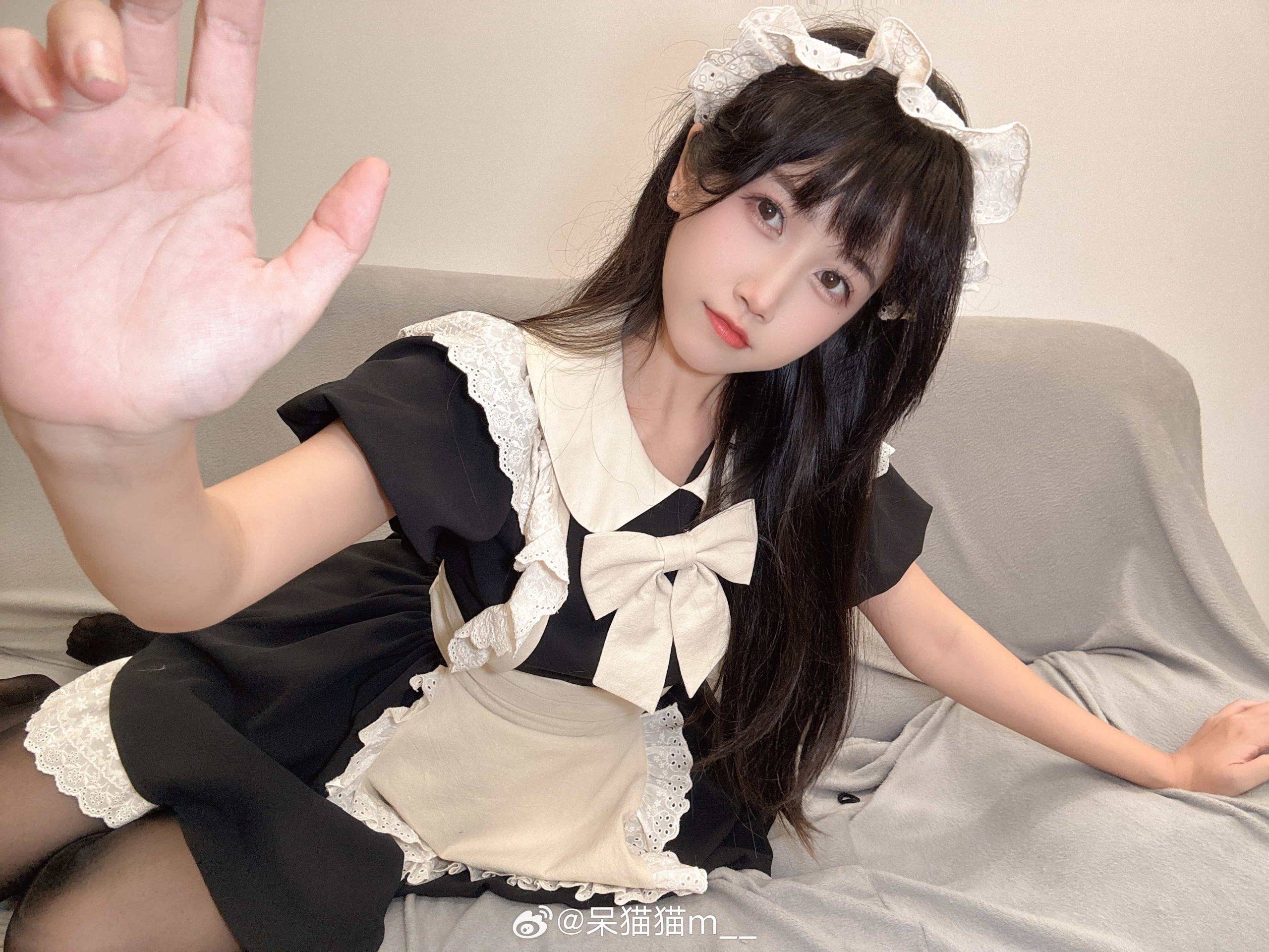 图片[8]-二次元COS分享[COSplay]穿女仆装出门叫你主人，你敢答应吗-二次元COS分享次元吧