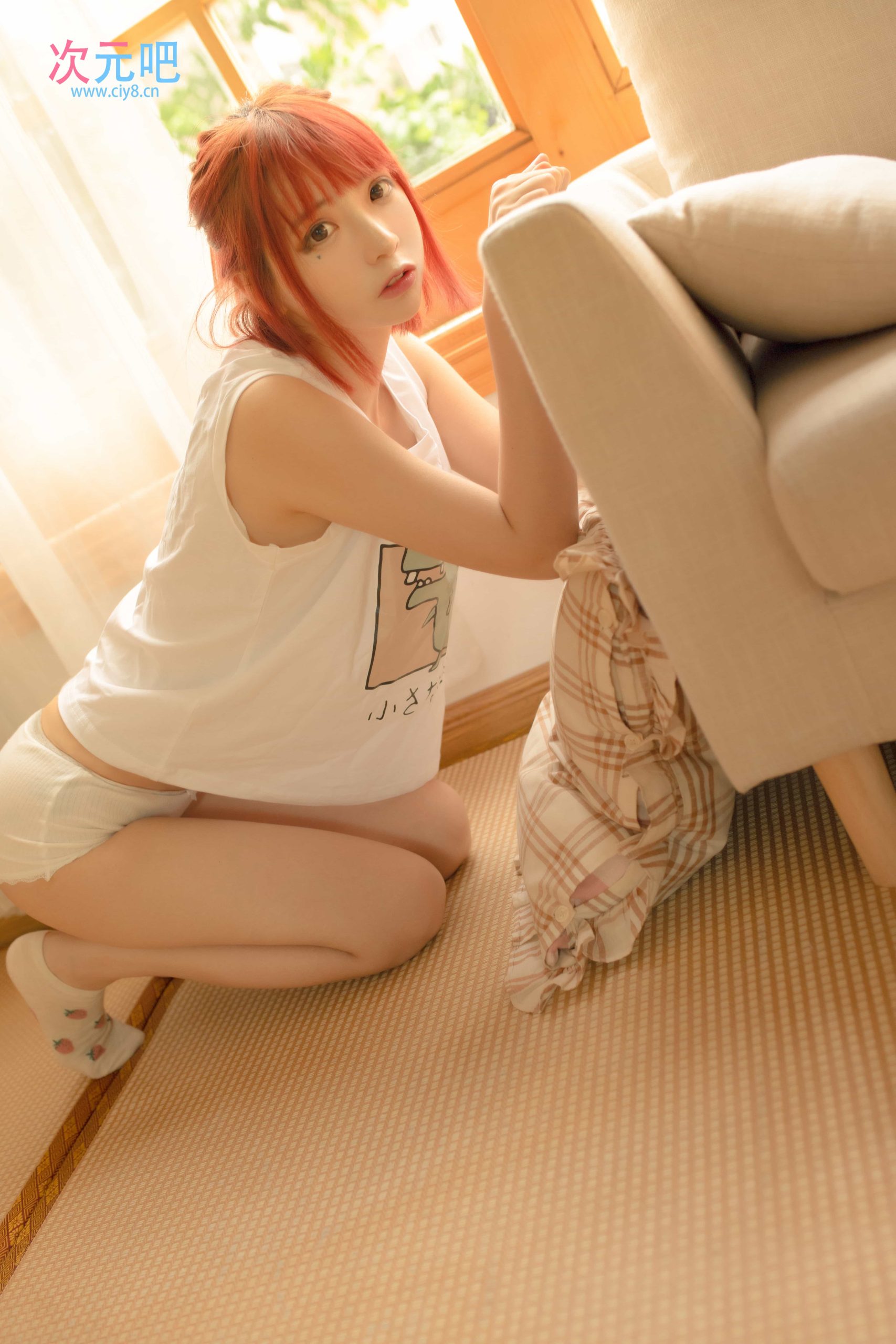 图片[1]-二次元COS分享疯猫ss – 思绪本 夏日和风-二次元COS分享次元吧