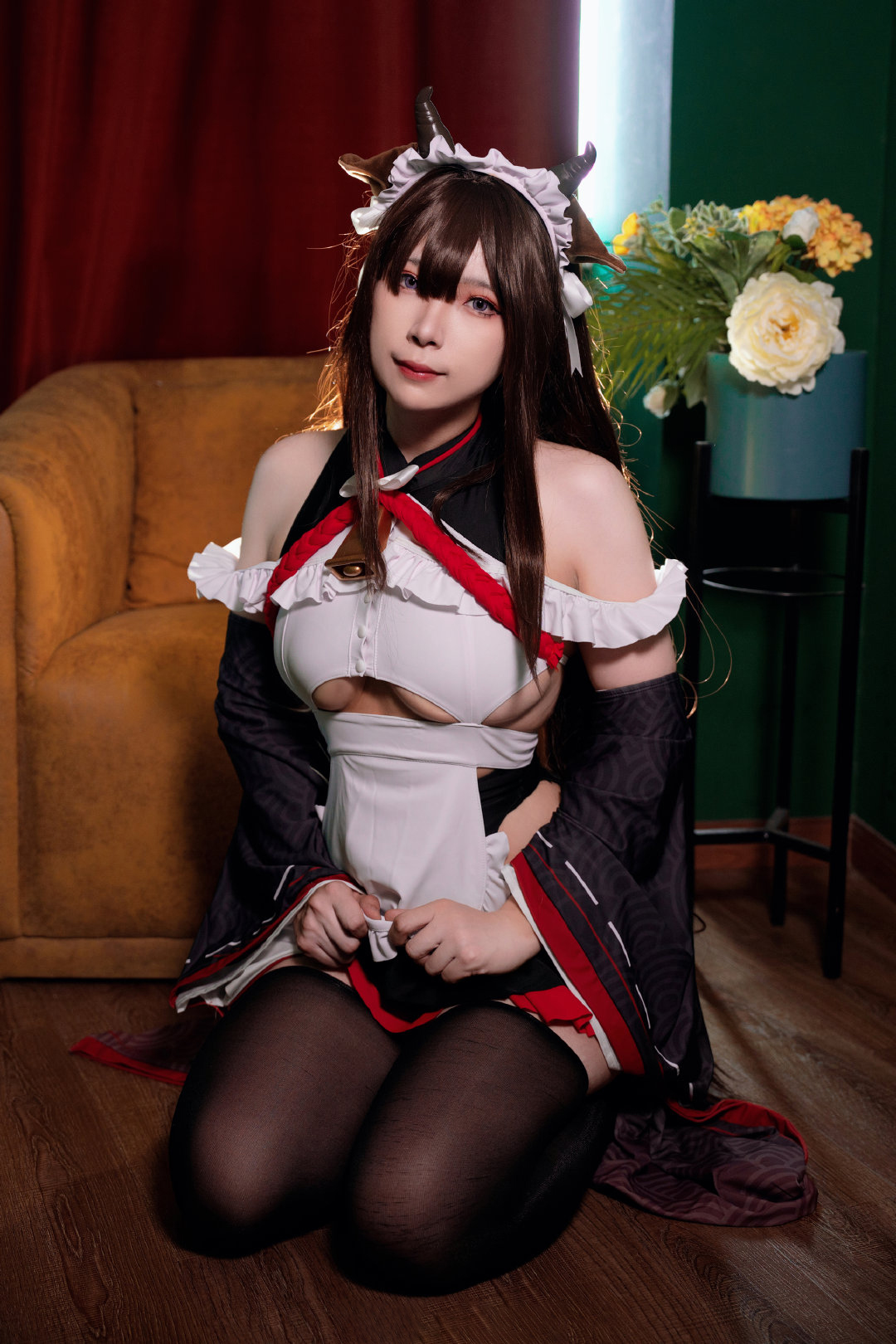 图片[4]-二次元COS分享[COSPlay]碧蓝航线 女仆小姐的工作比想象的难好多……-二次元COS分享次元吧