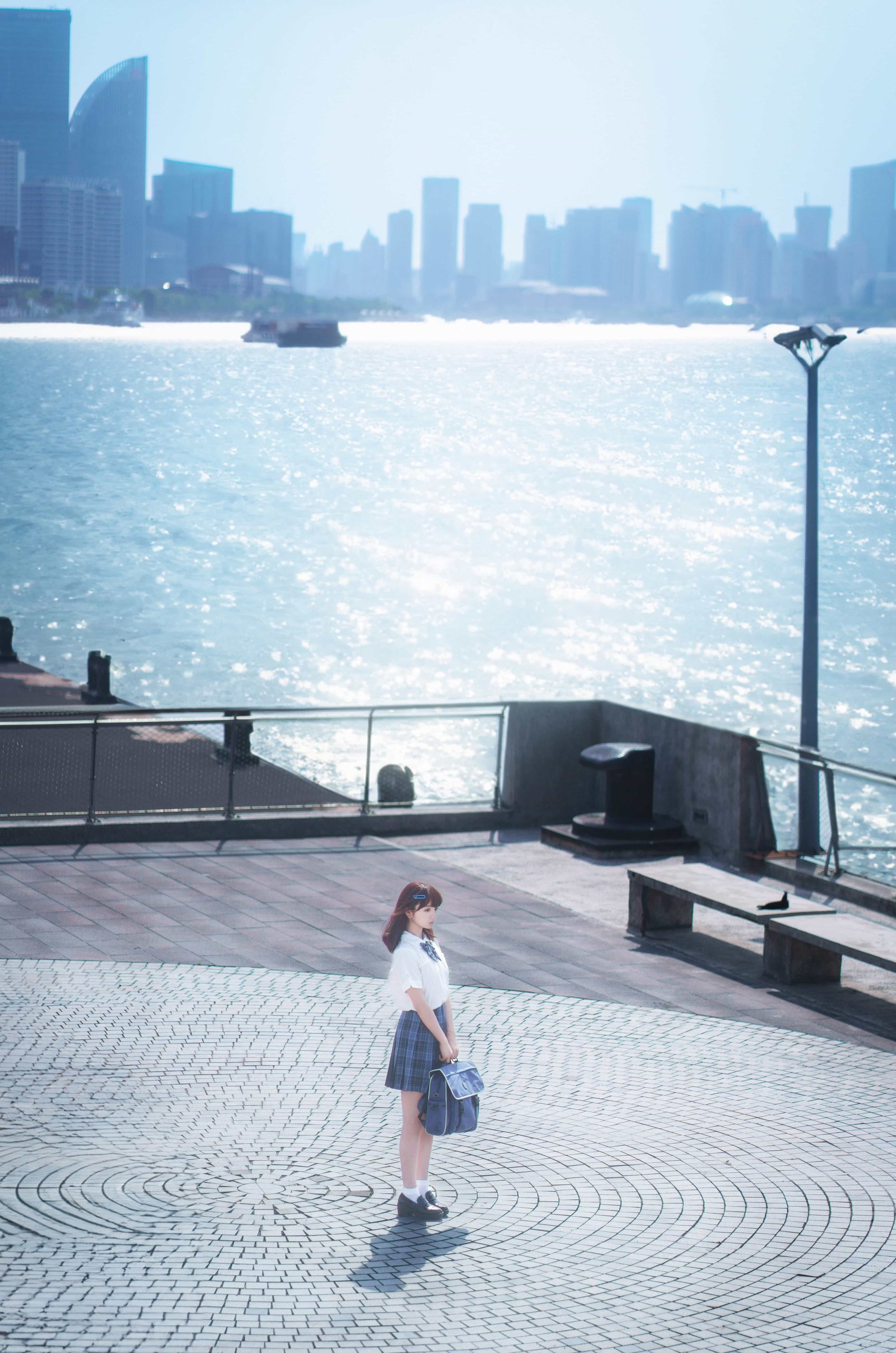 图片[9]-二次元COS分享[JK]阳光下奔跑的制服少女-二次元COS分享次元吧