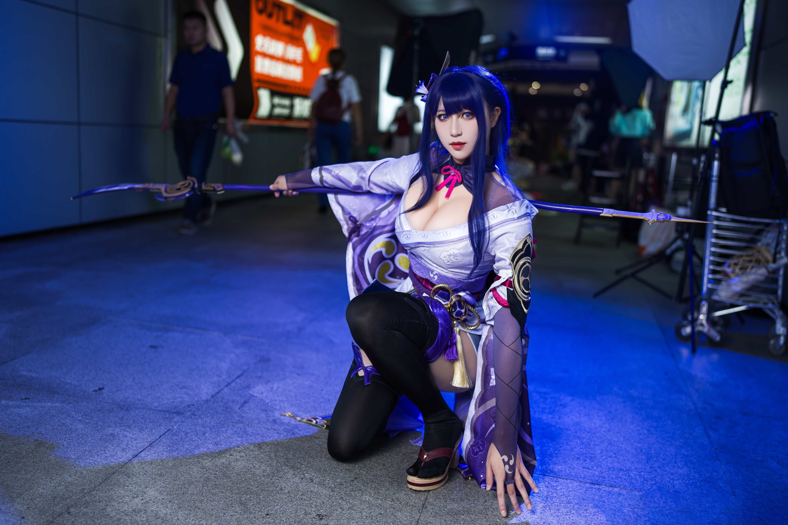 [COSplay]原神 雷电将军-二次元COS分享次元吧