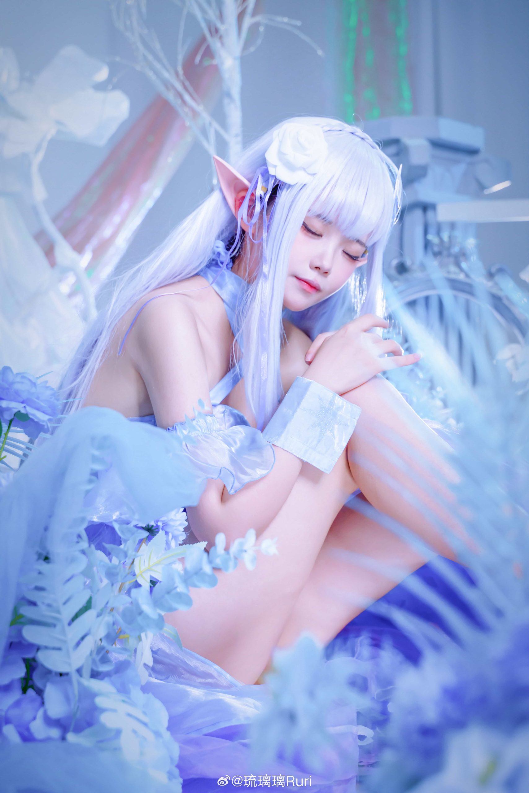 图片[4]-二次元COS分享[COSplay]艾米莉亚·冰晶礼服-二次元COS分享次元吧