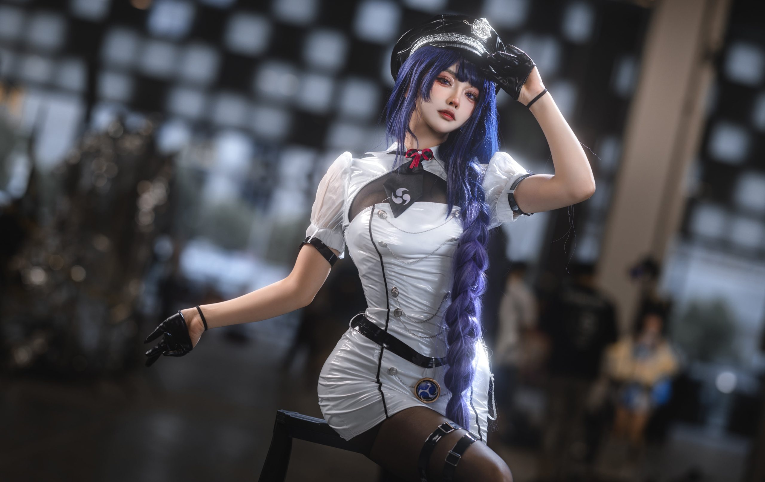 图片[3]-二次元COS分享[COSplay]雷电将军同人女警-二次元COS分享次元吧