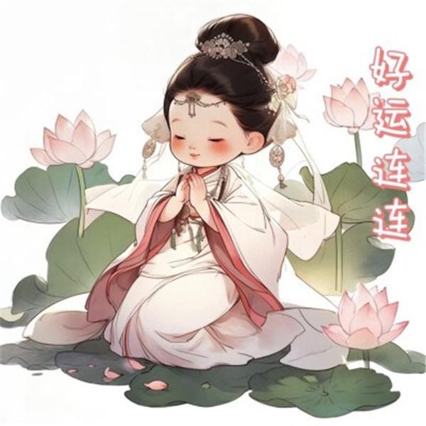 图片[19]-二次元COS分享精致清新脱俗的佛系女生动漫头像图片32张（32张）-二次元COS分享次元吧