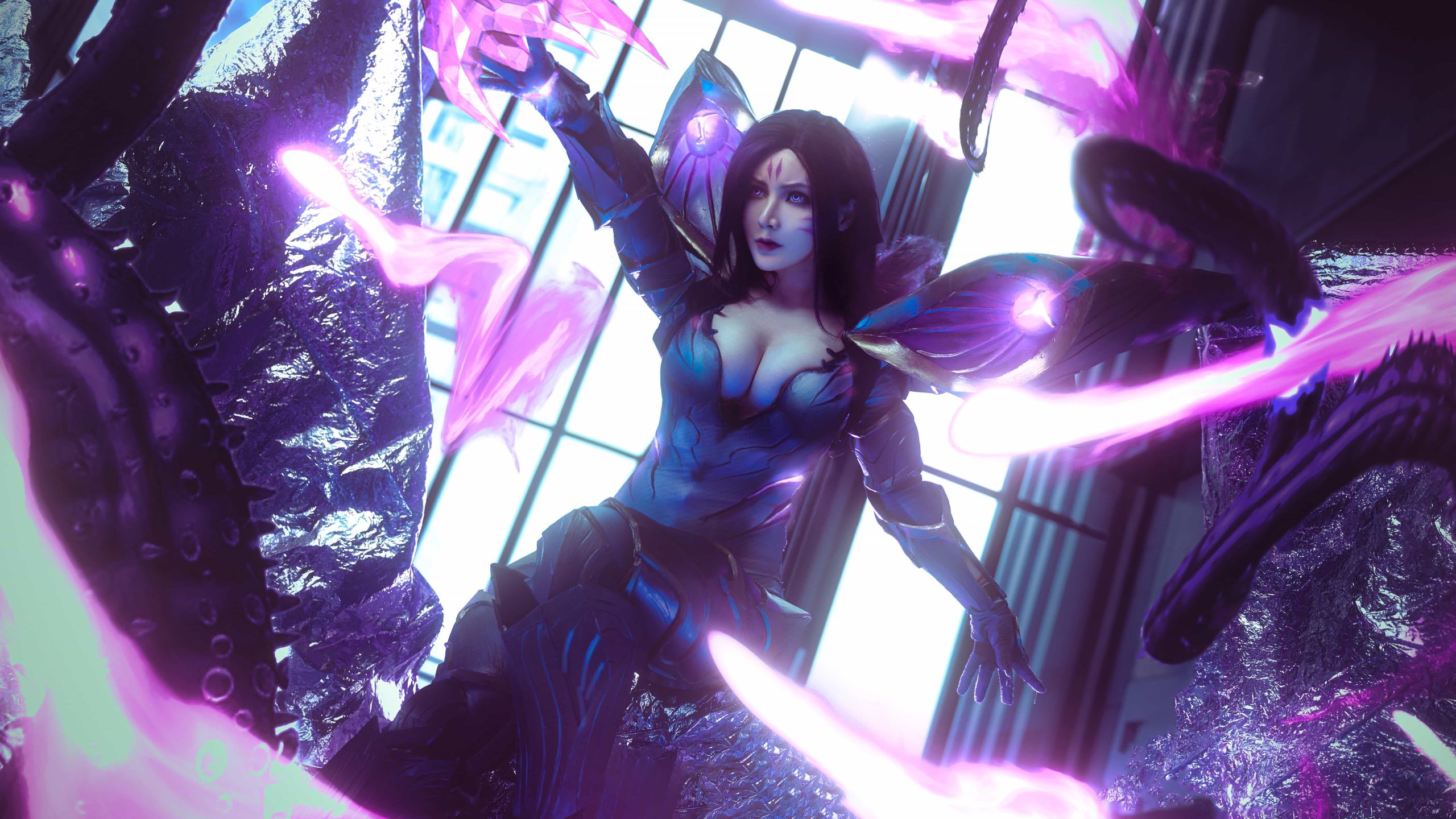 图片[1]-二次元COS分享[COSplay]英雄联盟   卡莎-二次元COS分享次元吧