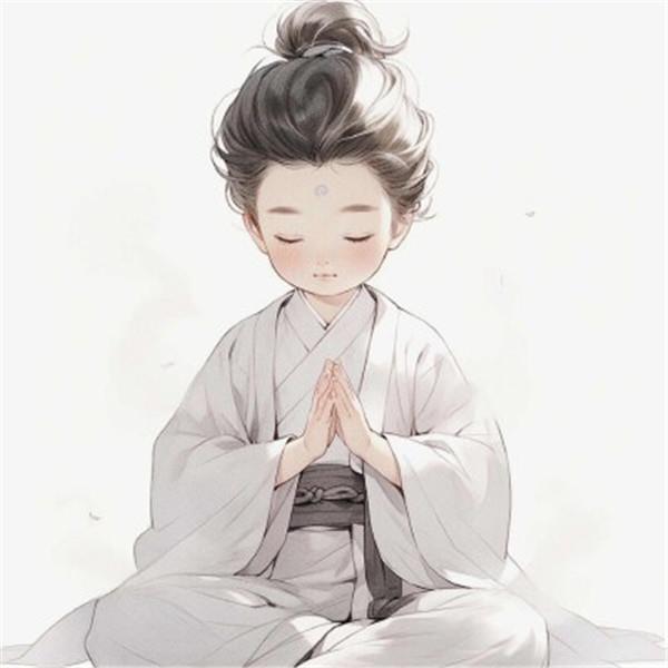 图片[13]-二次元COS分享精致清新脱俗的佛系女生动漫头像图片32张（32张）-二次元COS分享次元吧