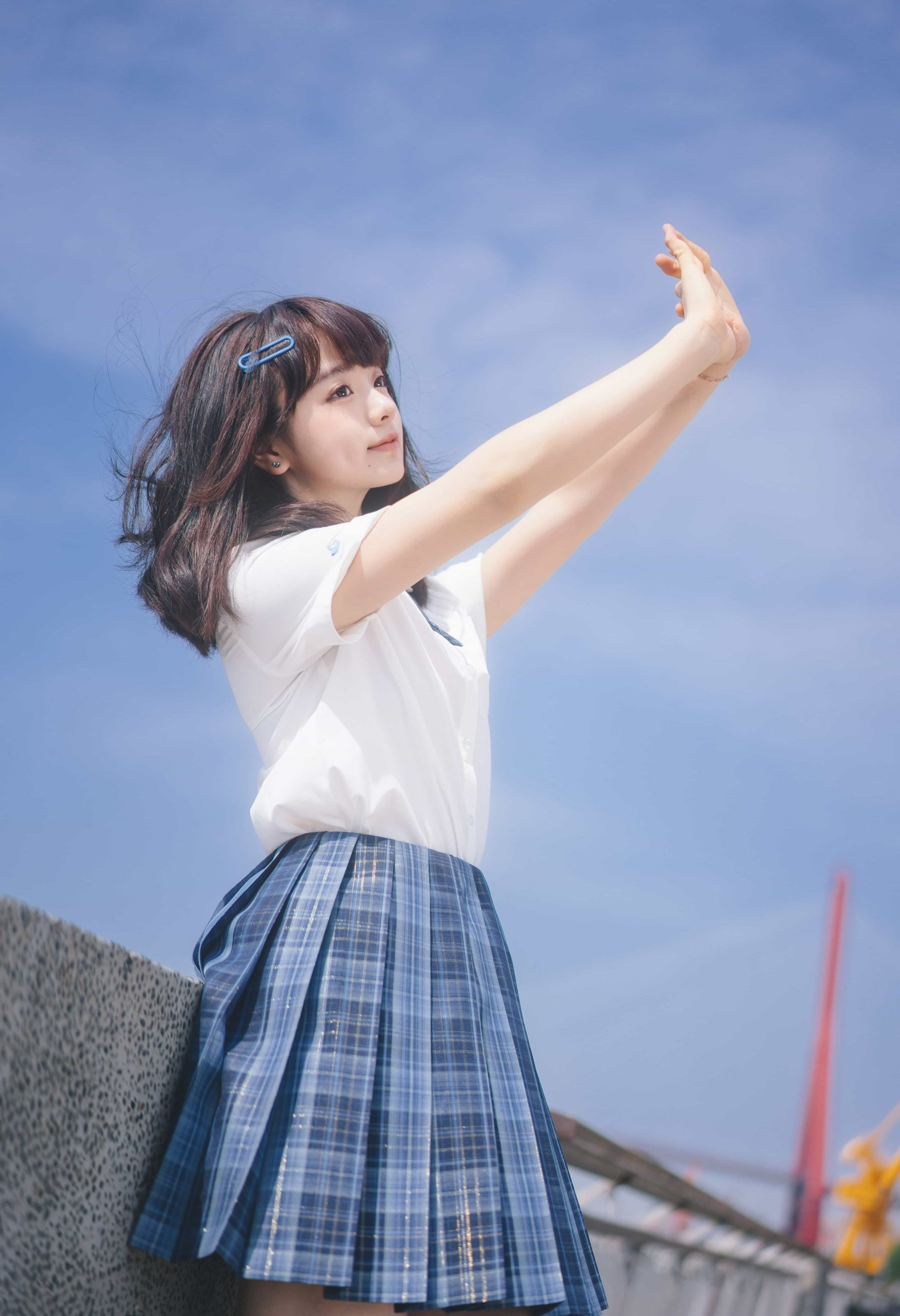 图片[3]-二次元COS分享[JK]阳光下奔跑的制服少女-二次元COS分享次元吧