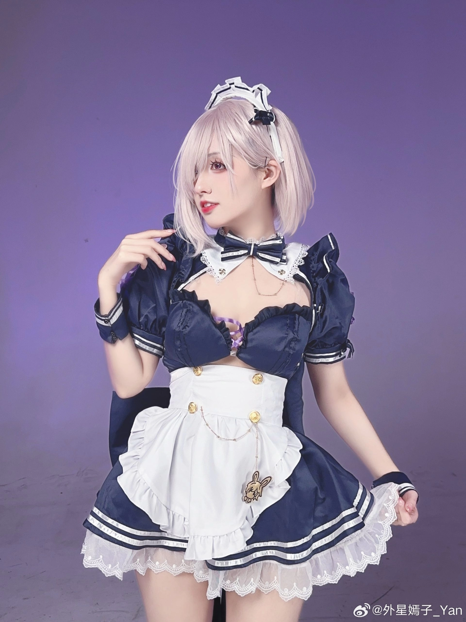 图片[1]-二次元COS分享[COSplay]玛修 女仆-二次元COS分享次元吧