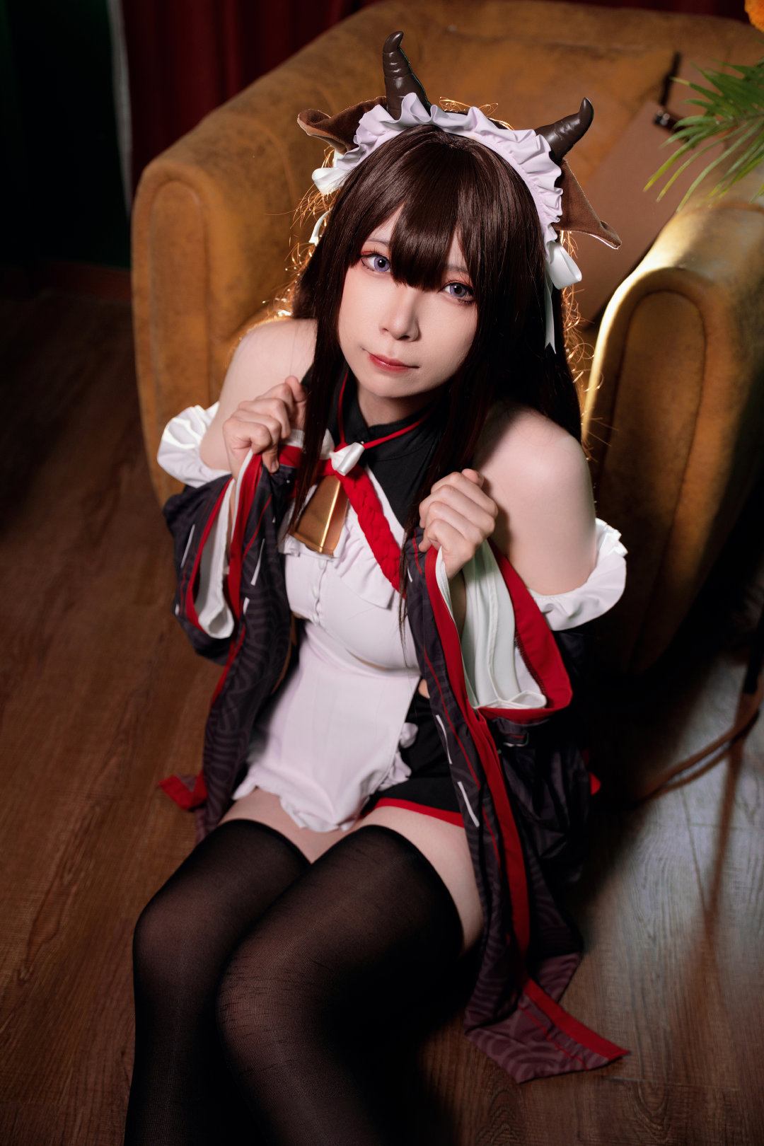 图片[1]-二次元COS分享[COSPlay]碧蓝航线 女仆小姐的工作比想象的难好多……-二次元COS分享次元吧
