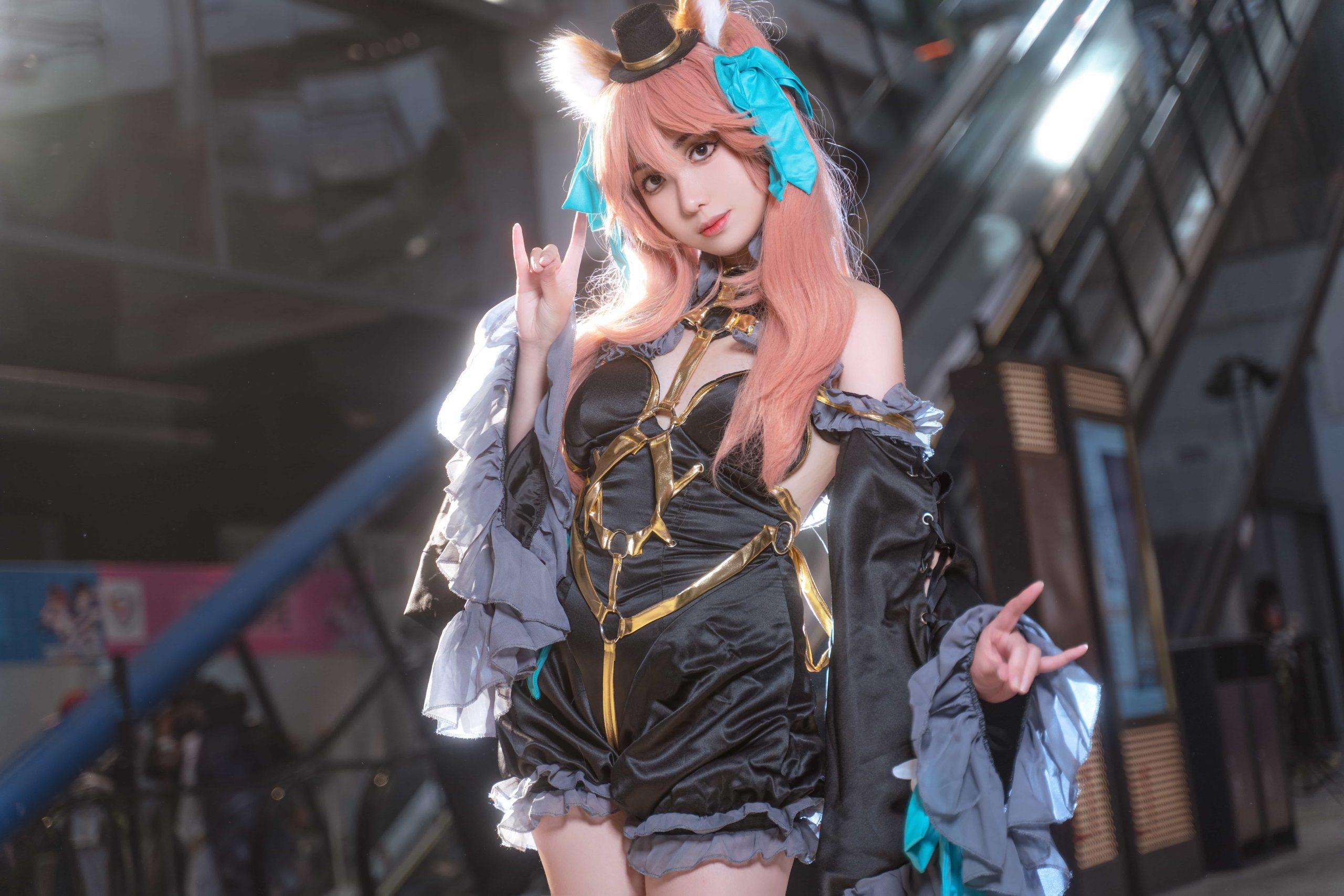 图片[3]-二次元COS分享[COSplay]玉藻前黑魔术师-二次元COS分享次元吧