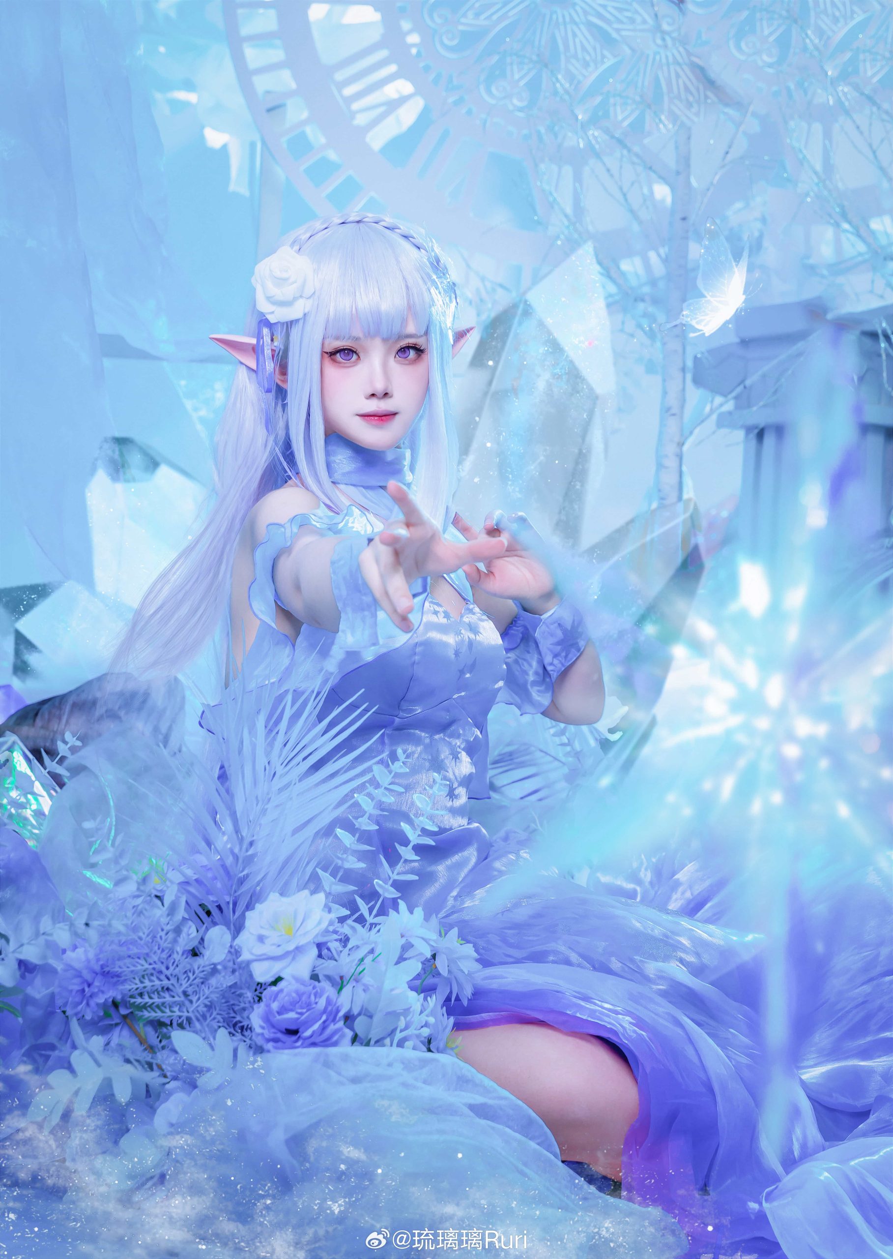 图片[7]-二次元COS分享[COSplay]艾米莉亚·冰晶礼服-二次元COS分享次元吧