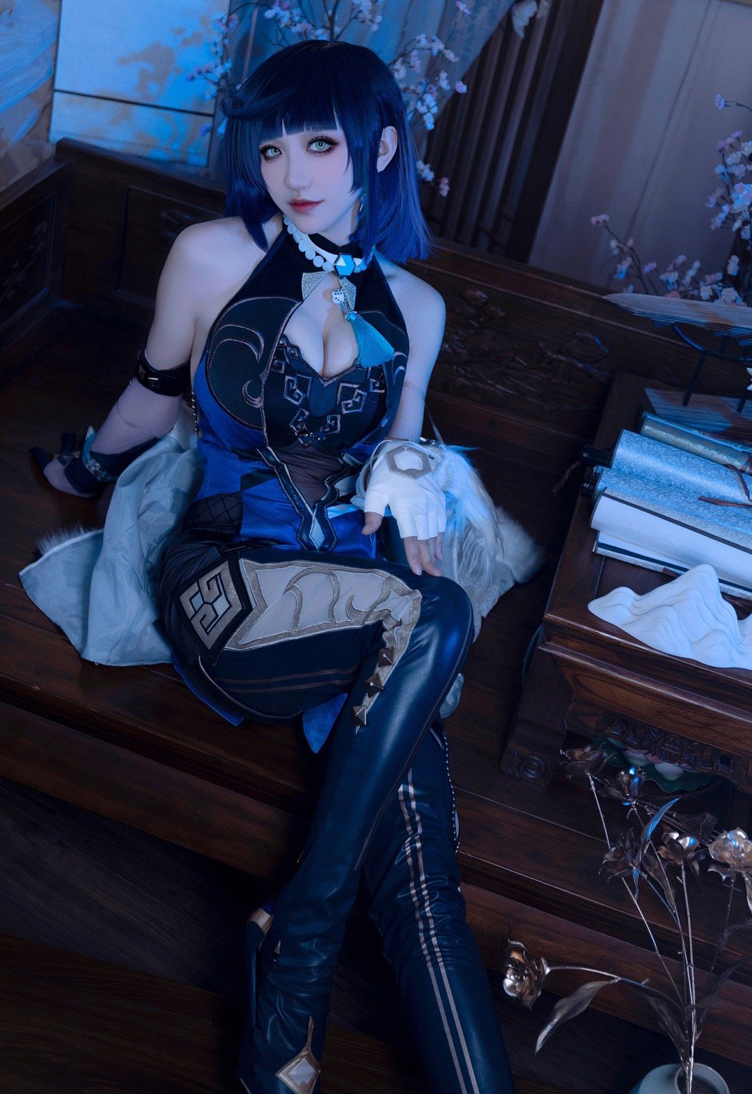 图片[6]-二次元COS分享[COSplay]你好，旅行者，叫我夜兰就好～-二次元COS分享次元吧