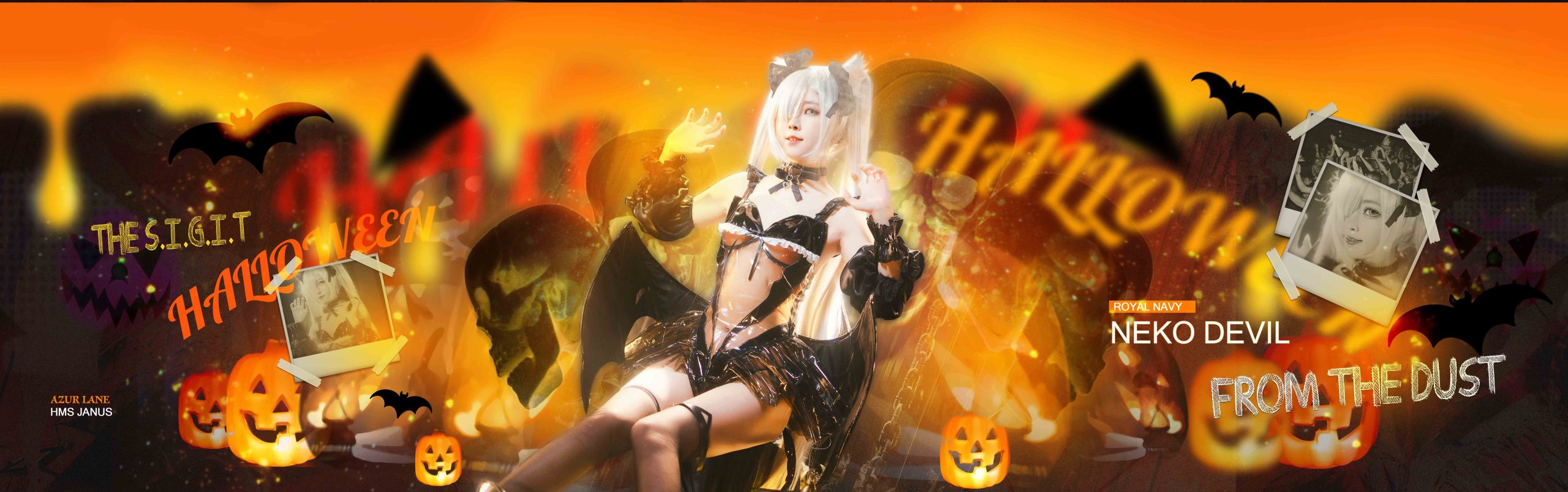 图片[1]-二次元COS分享[COSplay]万圣节的怪物什么的，肯定这一切都是骗人的！-二次元COS分享次元吧