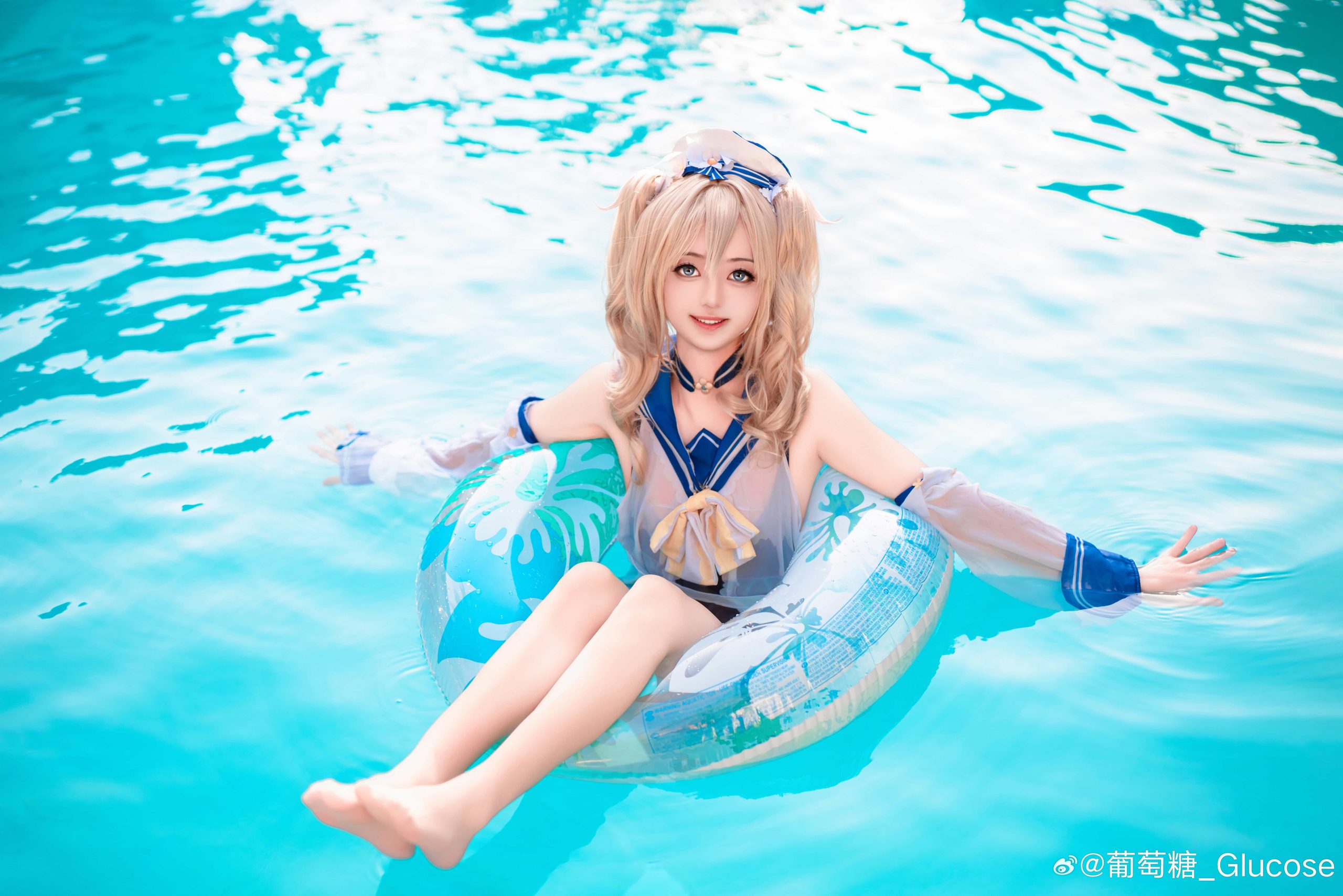 图片[5]-二次元COS分享[COSplay]芭芭拉闪耀协奏泳装-二次元COS分享次元吧