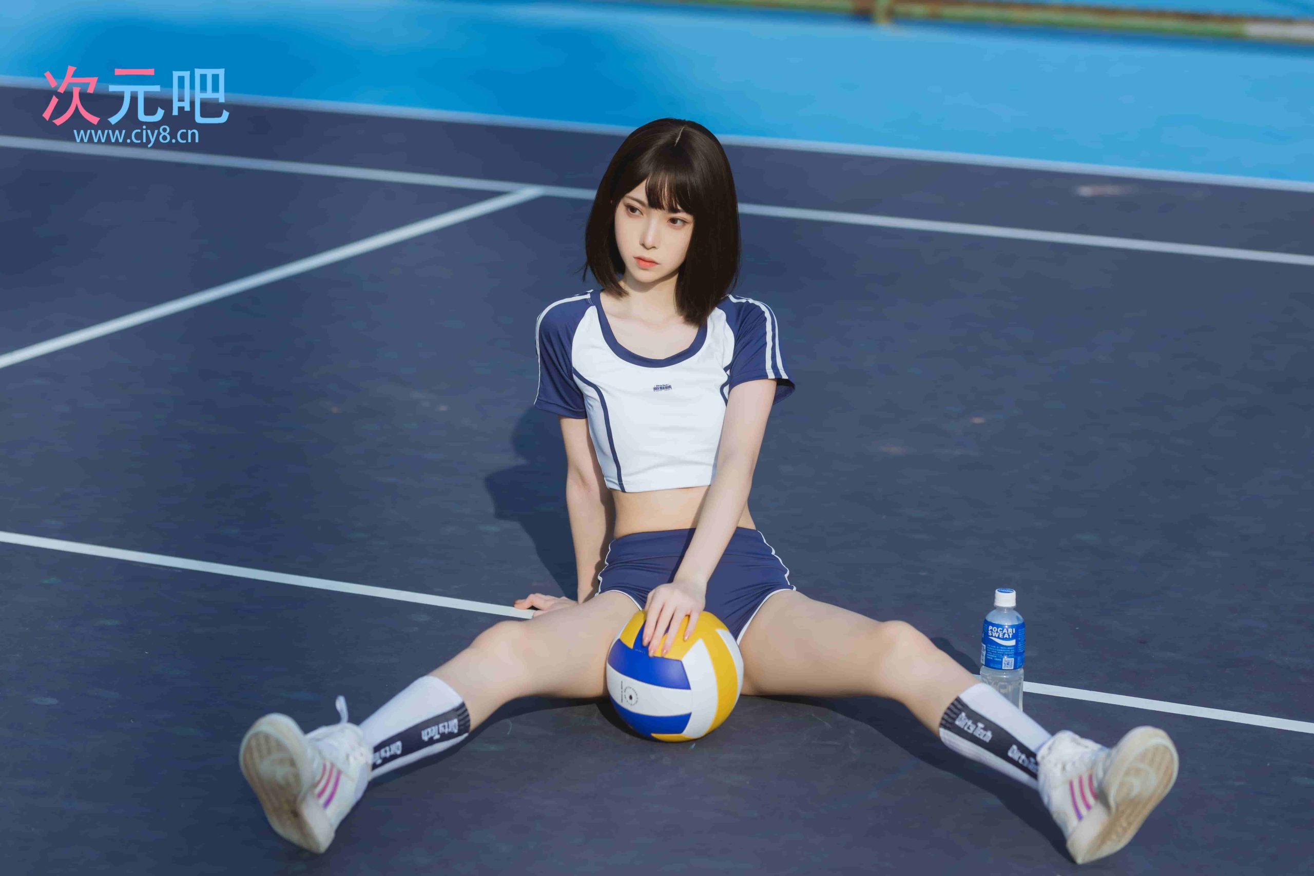 许岚LAN - 夏日运动服-二次元COS分享次元吧