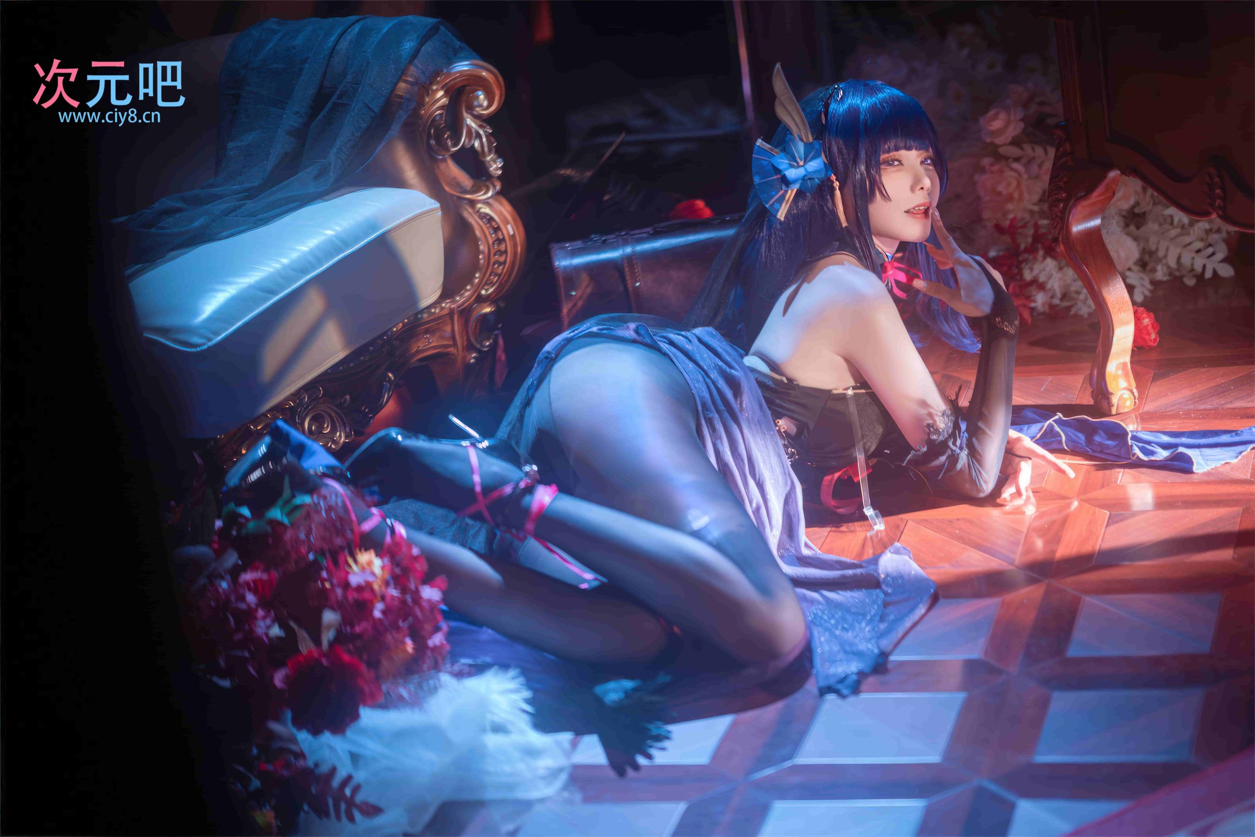 图片[4]-二次元COS分享安食AJIKI – 原神 雷电将军魅魔-二次元COS分享次元吧