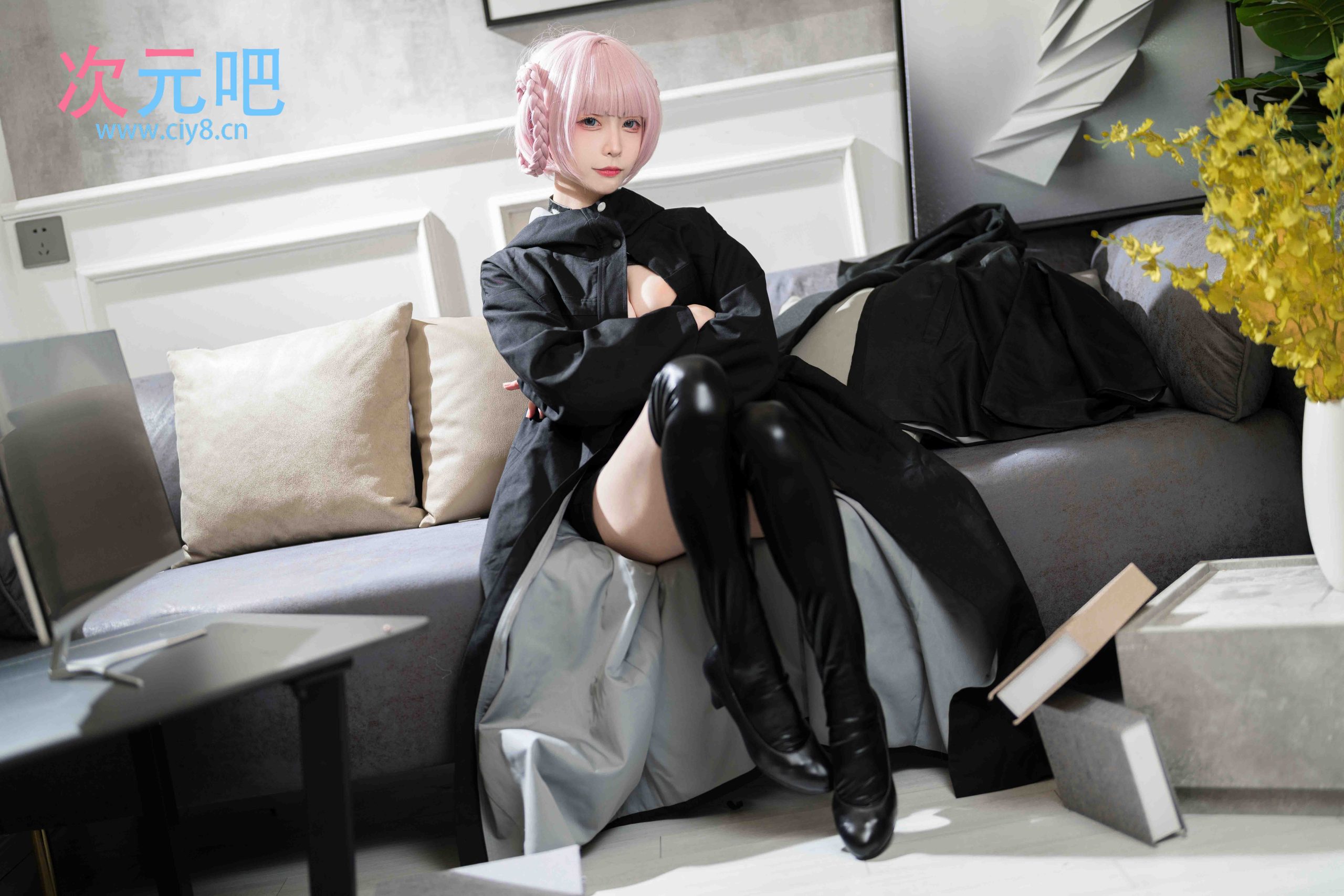 图片[1]-二次元COS分享樱岛嗷一 – 七草荠原皮&女仆-二次元COS分享次元吧