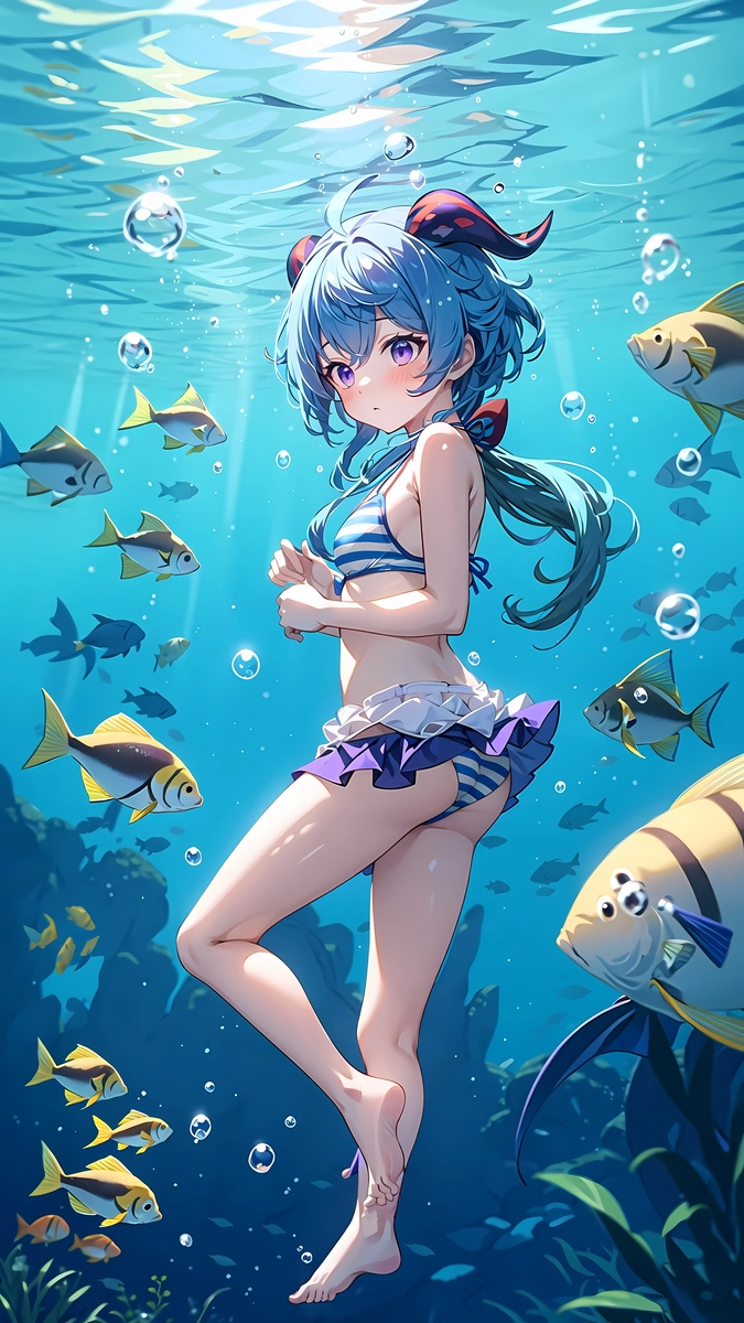 图片[2]-二次元COS分享原神 甘雨泳装-二次元COS分享次元吧