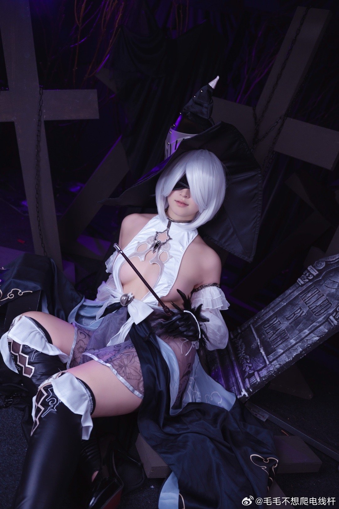 图片[8]-二次元COS分享[COSplay]尼尔机械纪元 2B魔法师同人-二次元COS分享次元吧