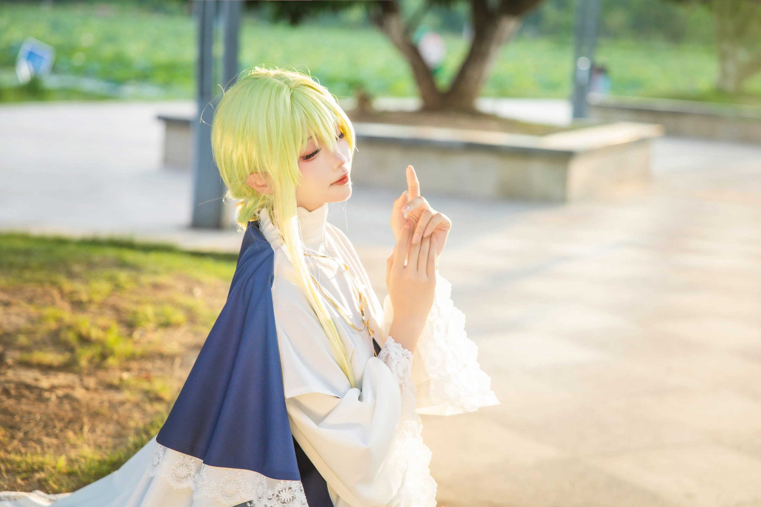 图片[3]-二次元COS分享艾西Aiwest – 白圣女与黑牧师 塞西莉娅-二次元COS分享次元吧