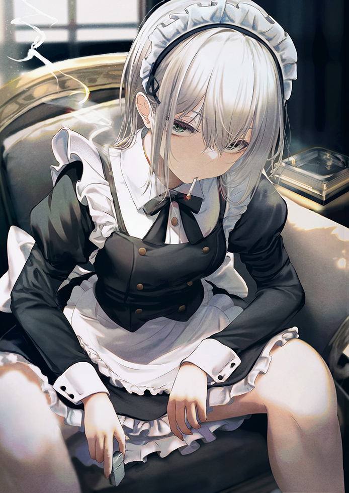 图片[17]-二次元COS分享闪耀动人 – 白发＆银发角色 插画-二次元COS分享次元吧