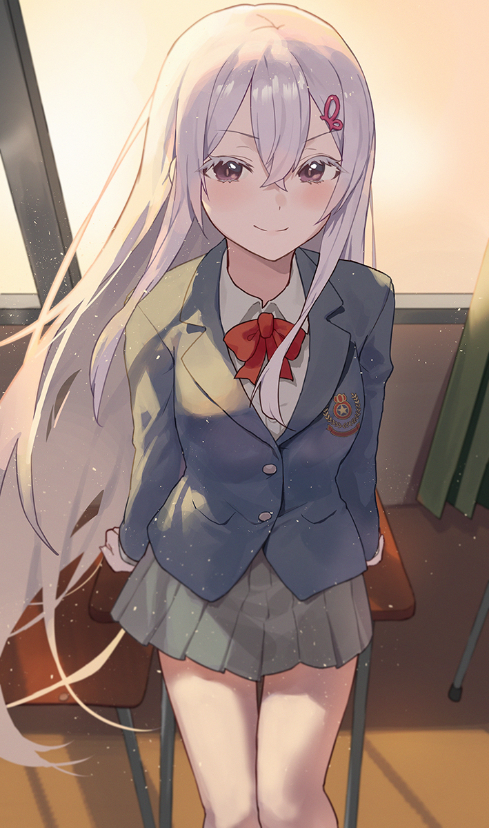 图片[7]-二次元COS分享闪耀动人 – 白发＆银发角色 插画-二次元COS分享次元吧