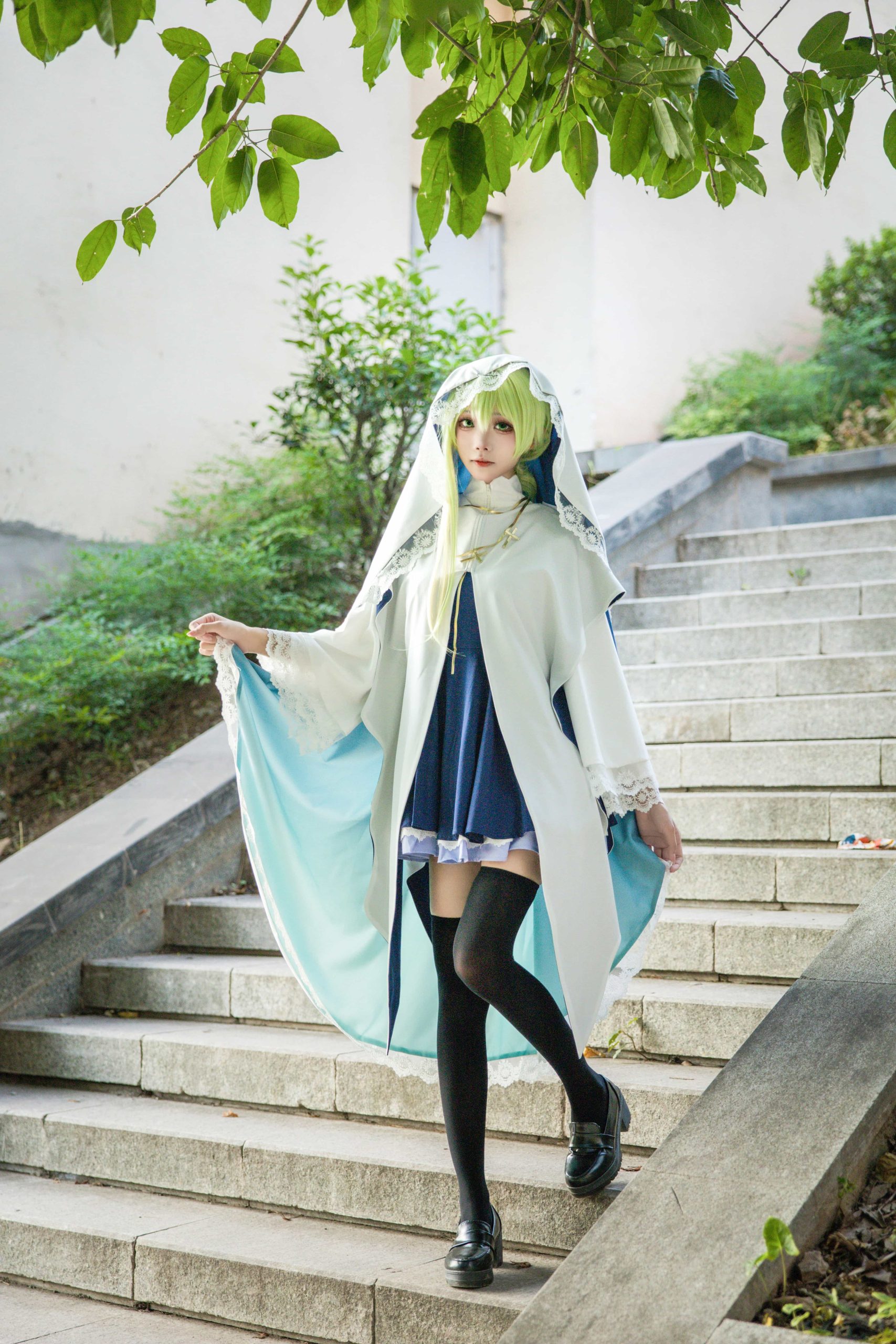 图片[5]-二次元COS分享艾西Aiwest – 白圣女与黑牧师 塞西莉娅-二次元COS分享次元吧